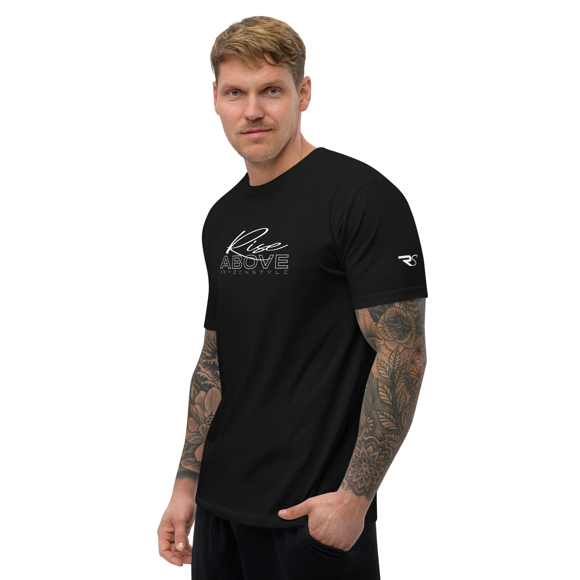 T-SHIRT 'RISE ABOVE'