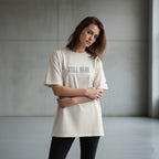 OVERSIZED T-SHIRT STILL HERE – FADED BONE