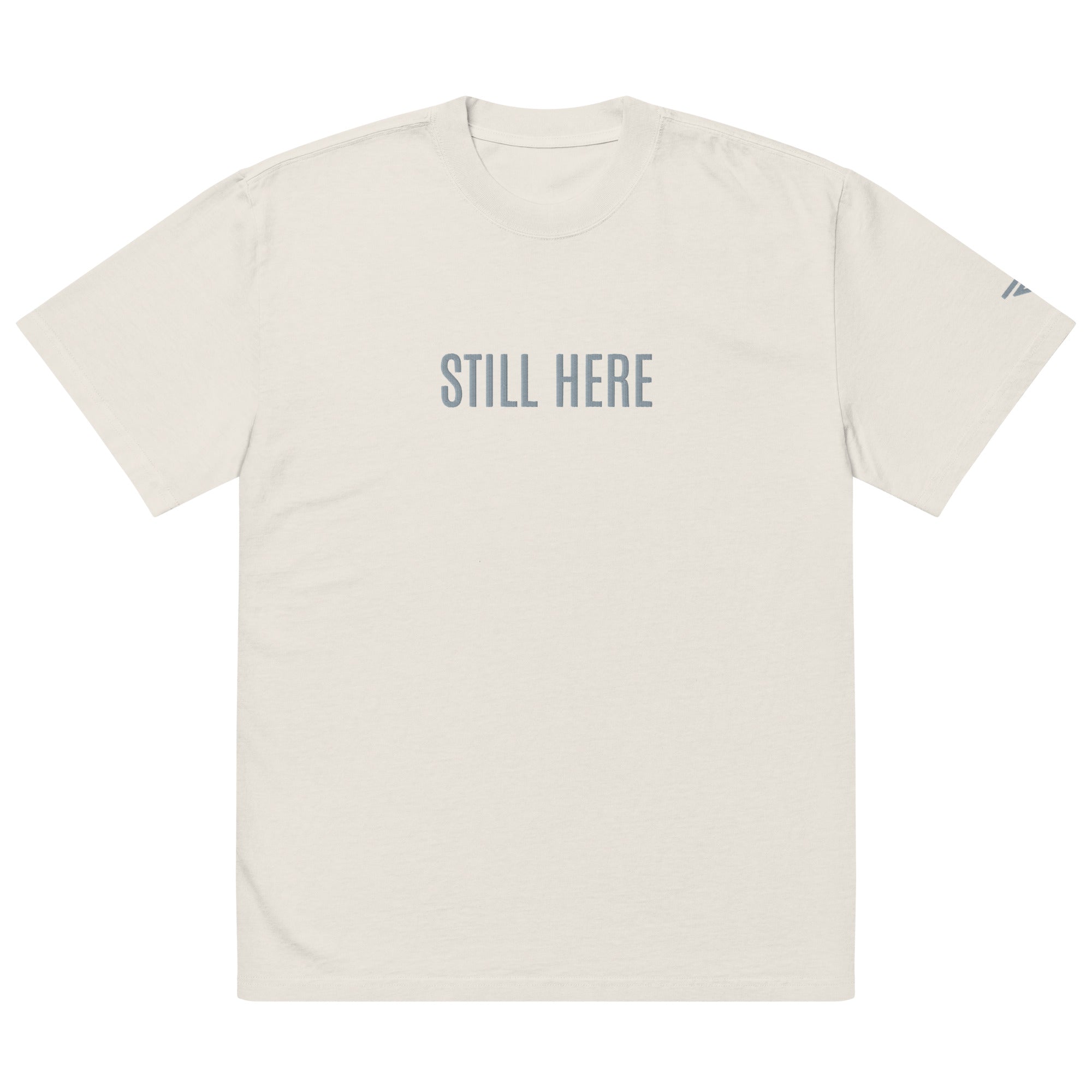 OVERSIZED T-SHIRT STILL HERE – FADED BONE