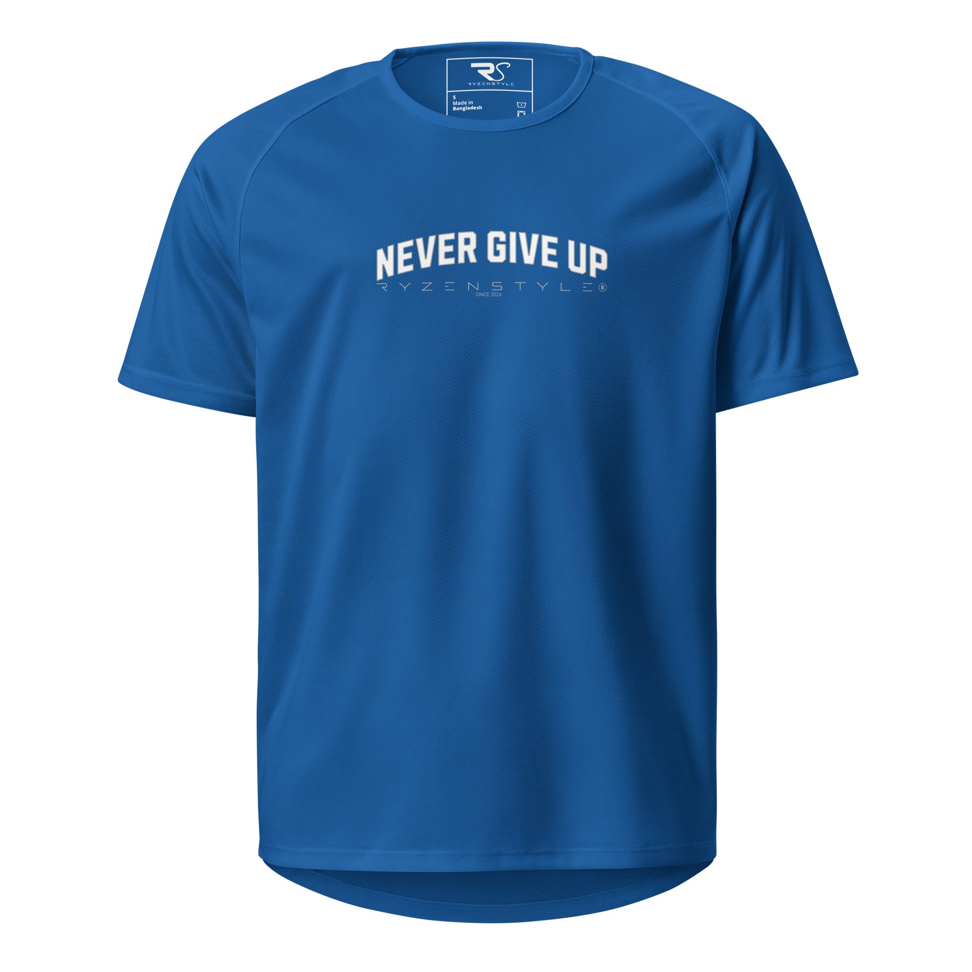 T-SHIRT JERSEY 'NEVER GIVE UP'