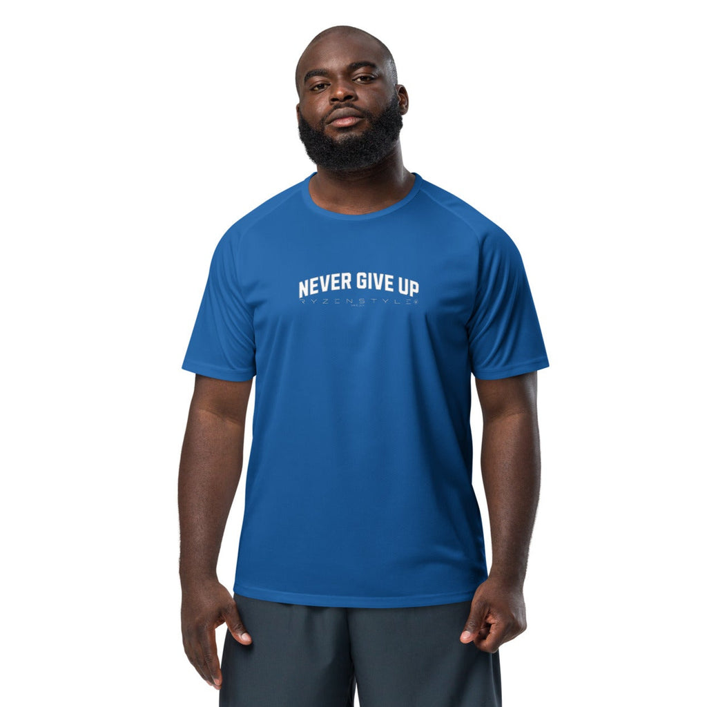 T-SHIRT JERSEY 'NEVER GIVE UP'