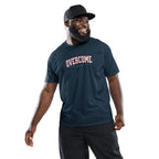 'OVERCOME' JERSEY T-SHIRT