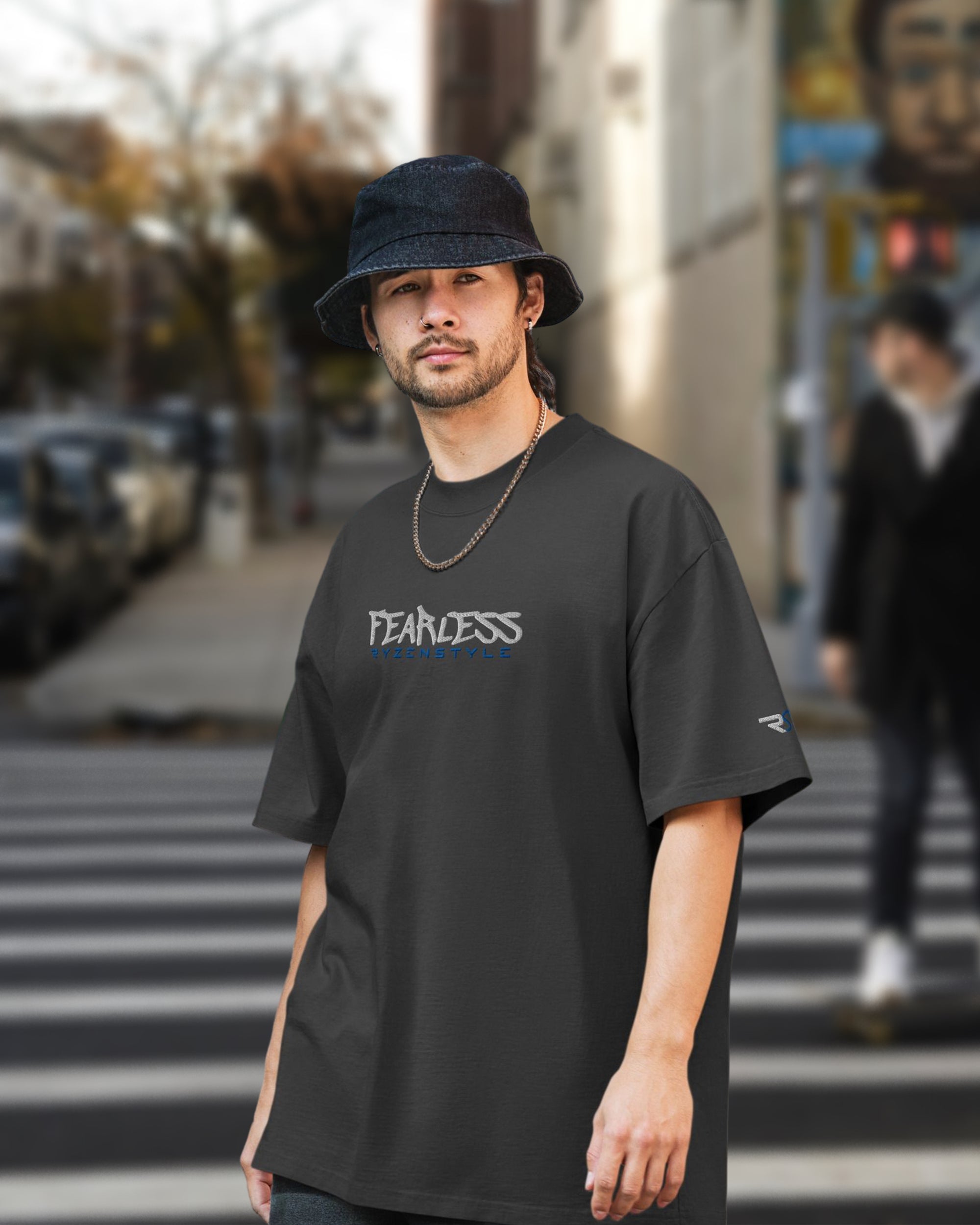 T-SHIRT OVERSIZE ‘FEARLESS’