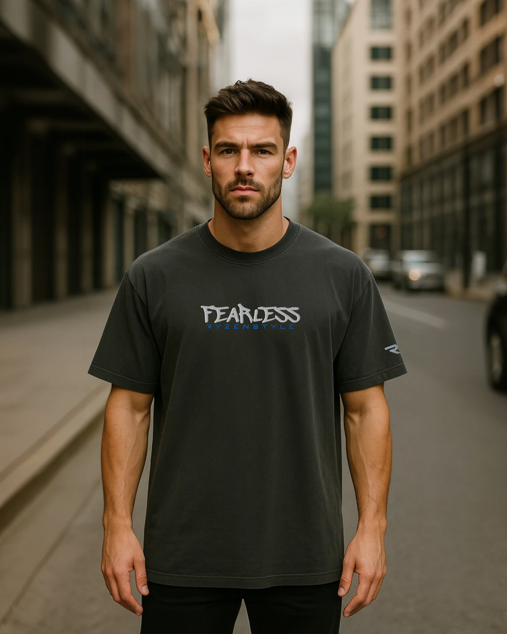 T-SHIRT OVERSIZE ‘FEARLESS’