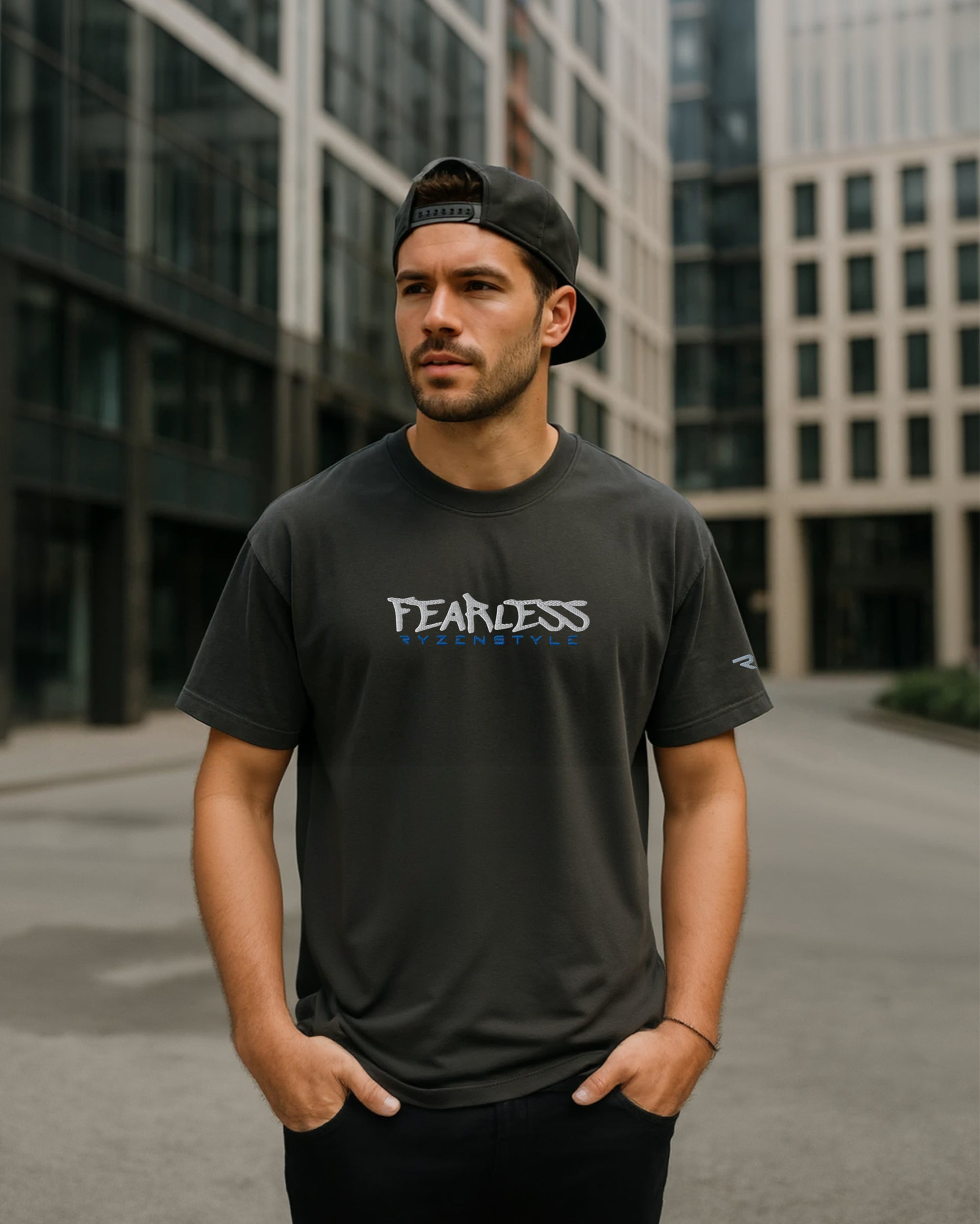T-SHIRT OVERSIZE ‘FEARLESS’