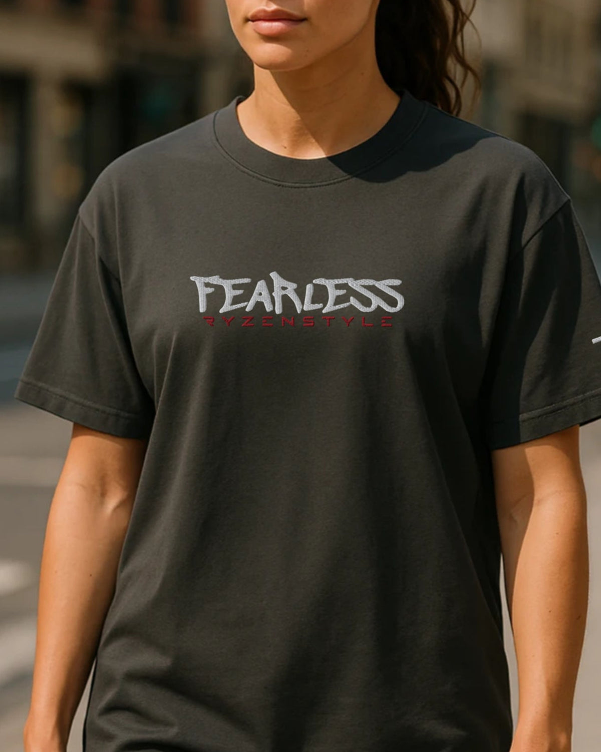 T-SHIRT OVERSIZE ‘FEARLESS’
