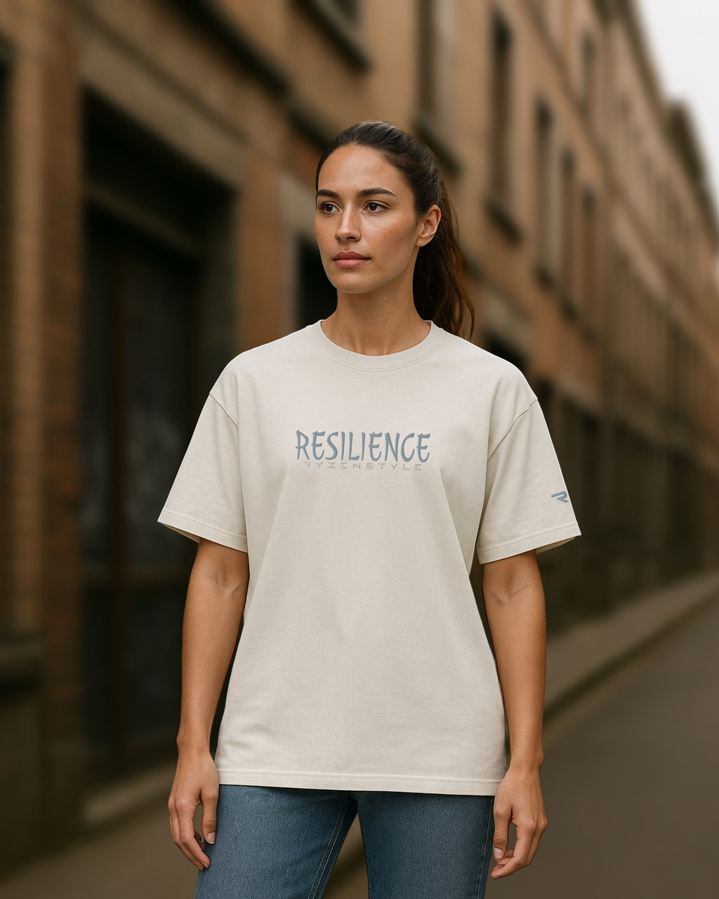 T-SHIRT OVERSIZE ‘RESILIENCE’