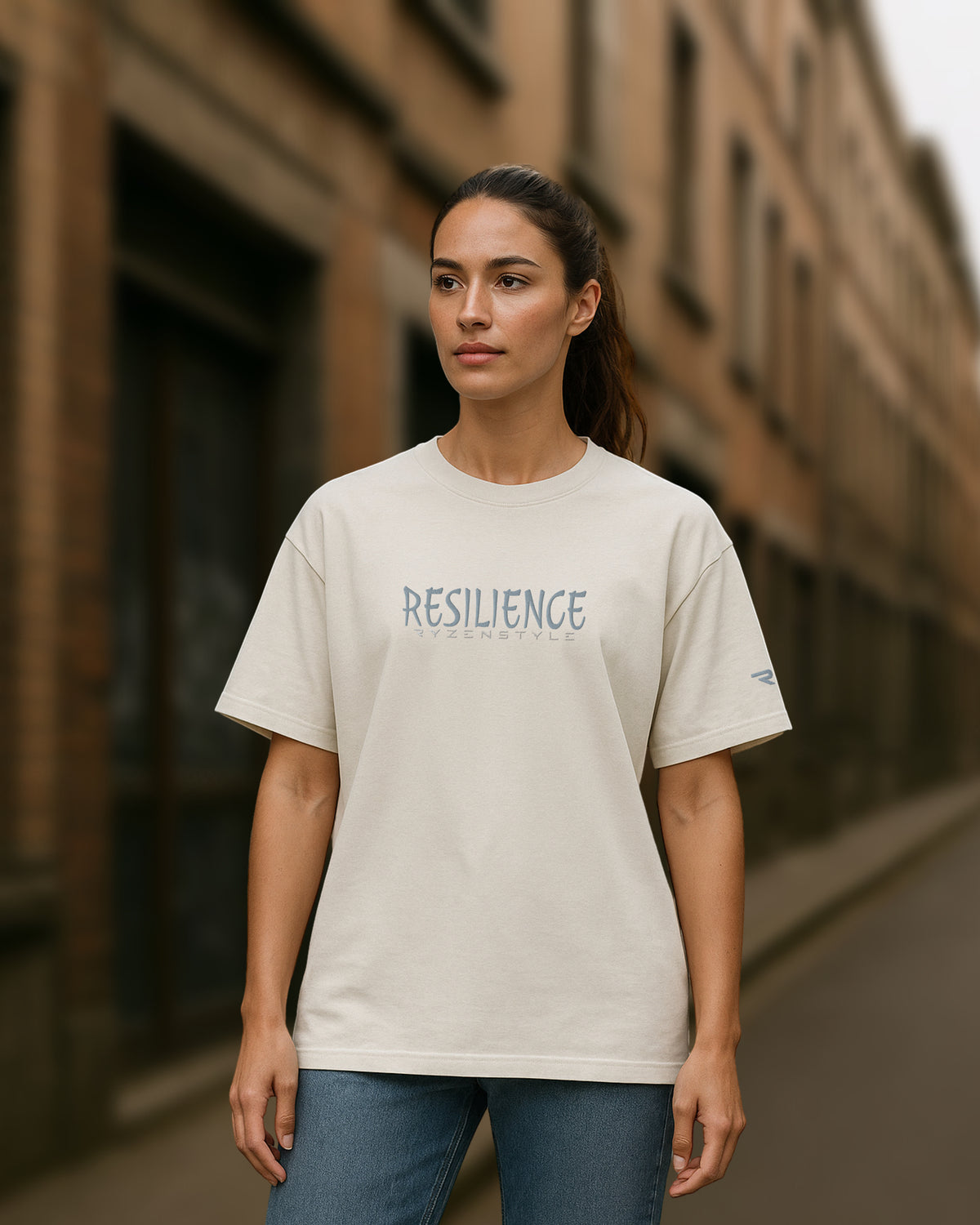 T-SHIRT OVERSIZE ‘RESILIENCE’