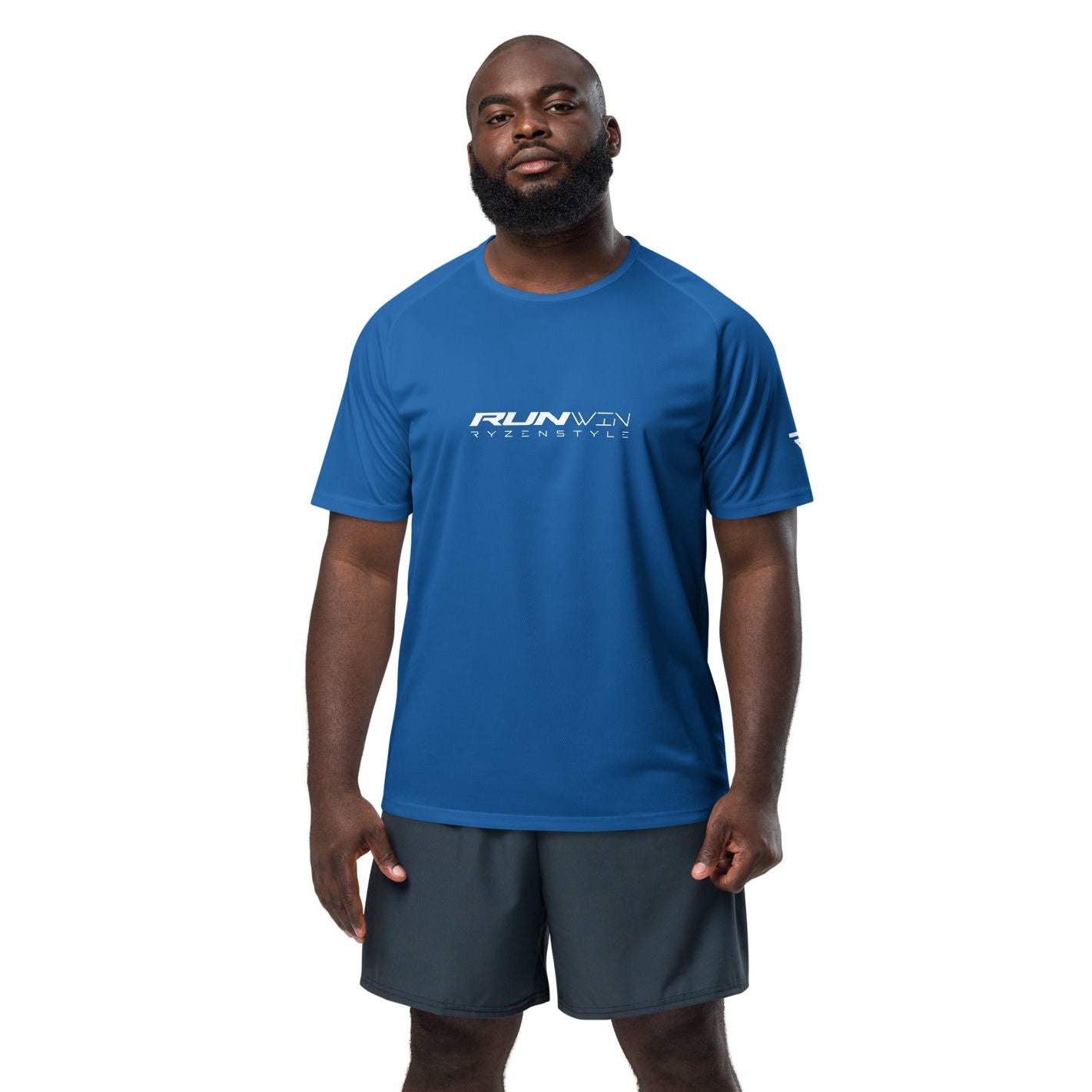 T-SHIRT SPORT UNISEXO ‘RUN WIN'
