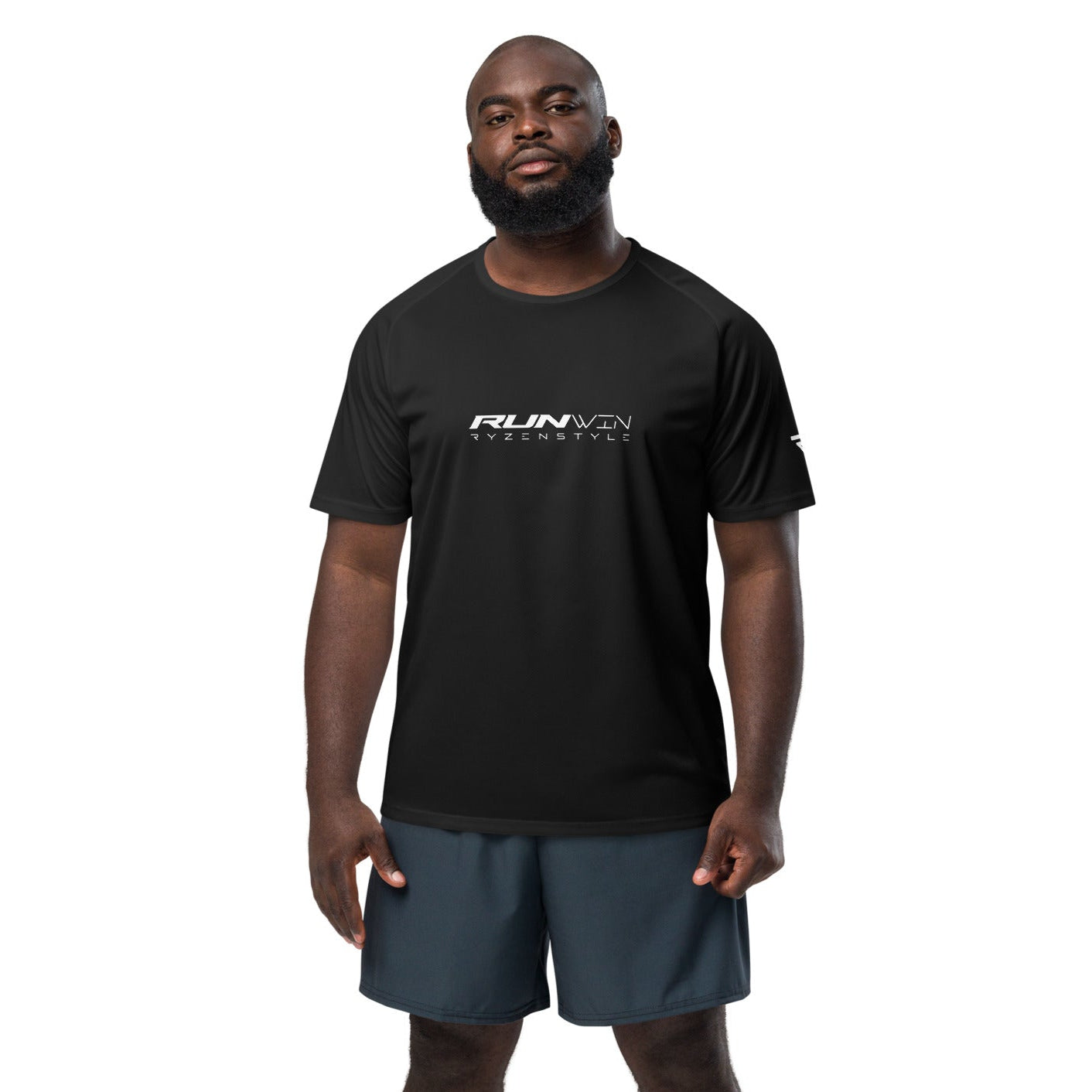 T-SHIRT SPORT UNISEXO ‘RUN WIN'