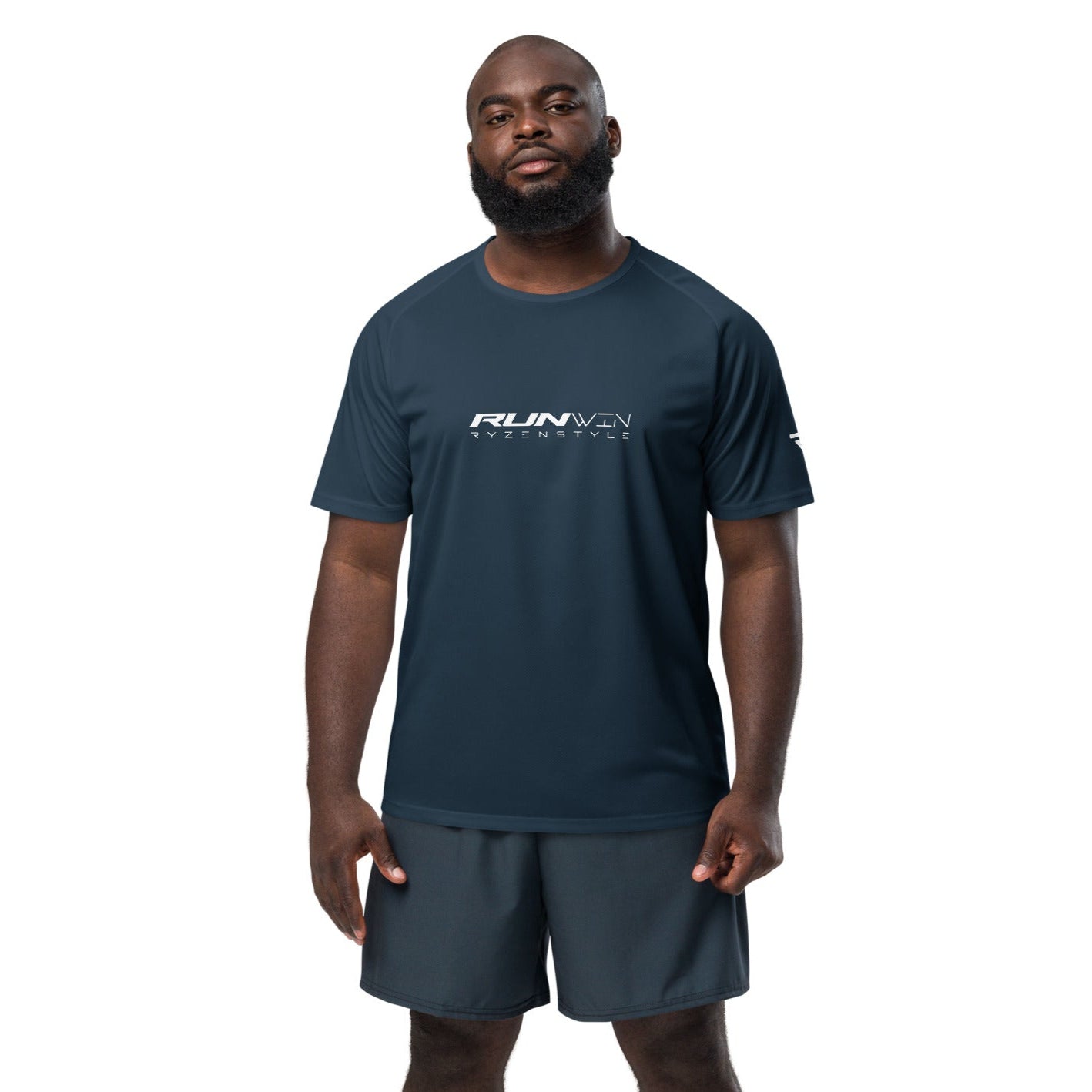 T-SHIRT SPORT UNISEXO ‘RUN WIN'