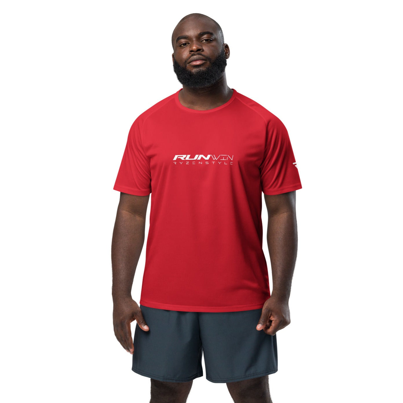 T-SHIRT SPORT UNISEXO ‘RUN WIN'