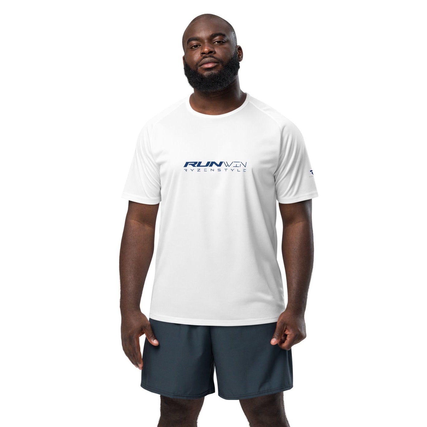 T-SHIRT SPORT UNISEXO ‘RUN WIN'