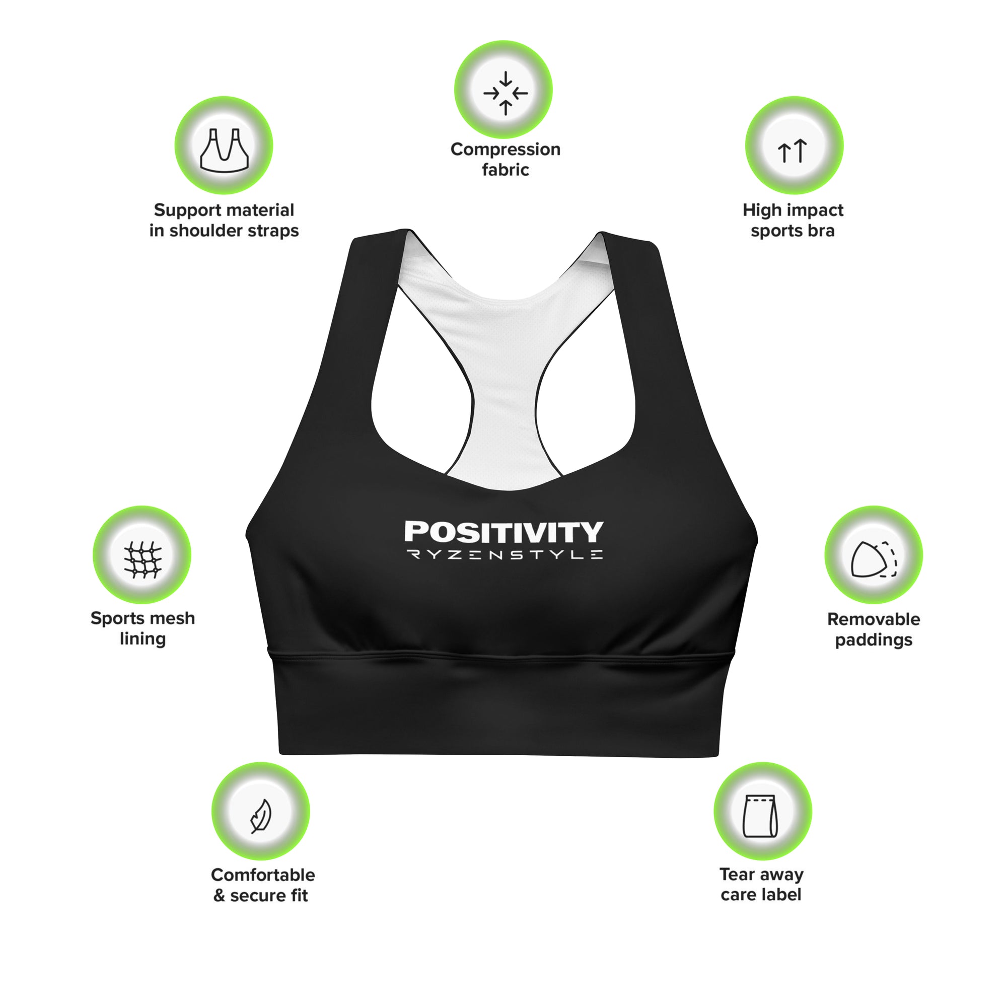 LONG TOP 'POSITIVITY'