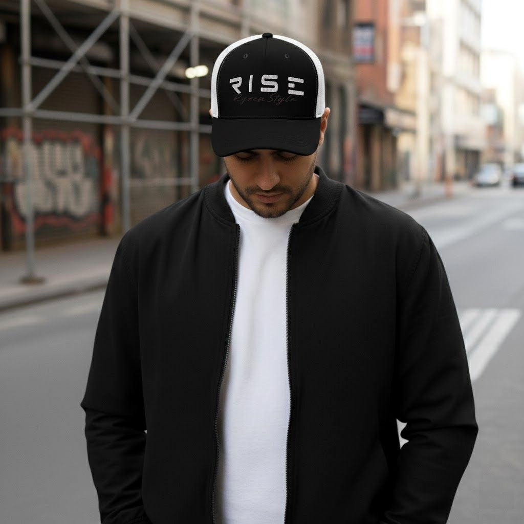 BONÉ TRUCKER ‘RISE'