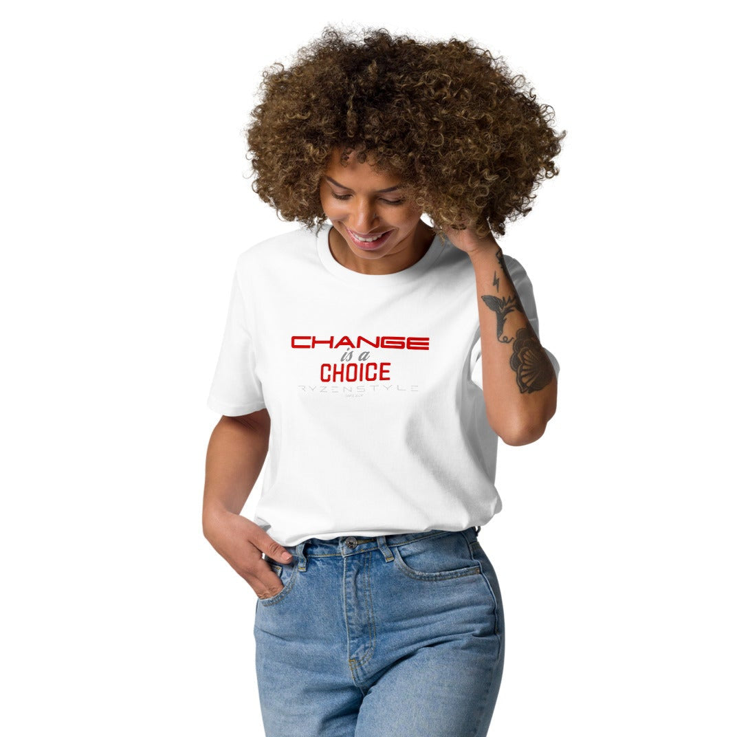 T-SHIRT ‘CHANGE IS A CHOICE’