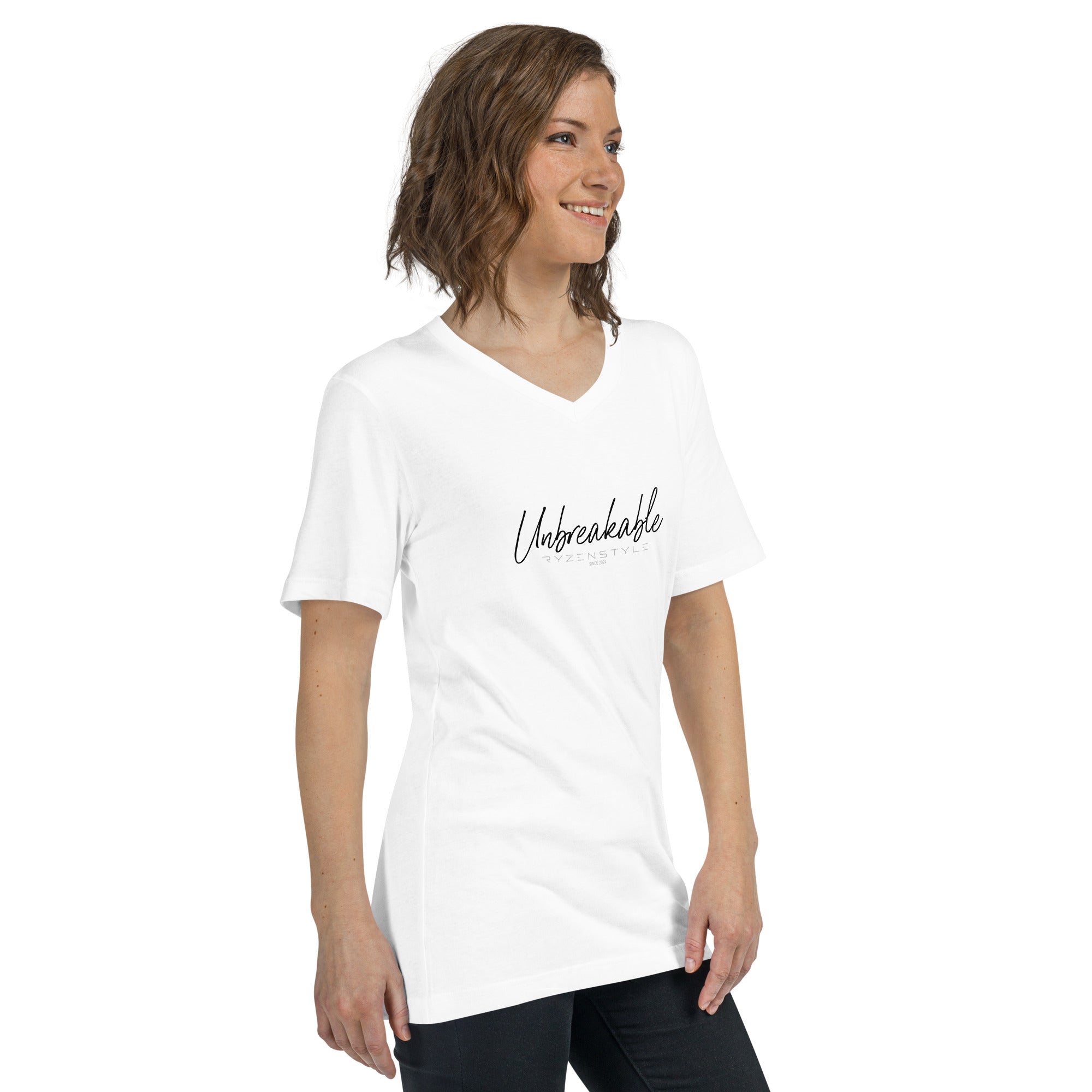 T-SHIRT GOLA V ‘UNBREAKABLE’