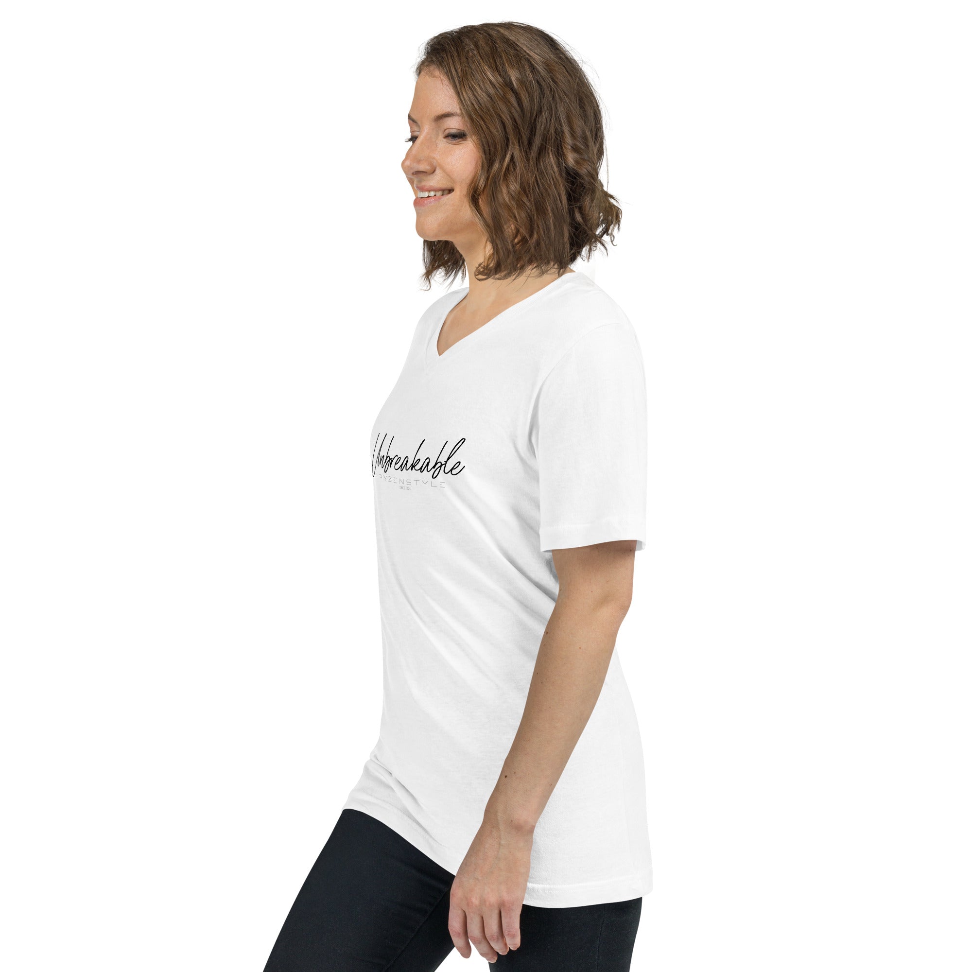 T-SHIRT GOLA V ‘UNBREAKABLE’