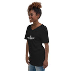 V-NECK T-SHIRT 'OWN YOUR DAY'