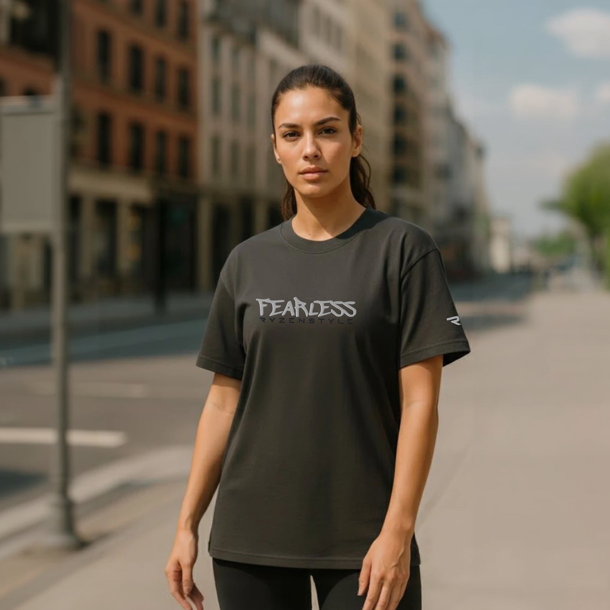 OVERSIZED T-SHIRT 'FEARLESS'