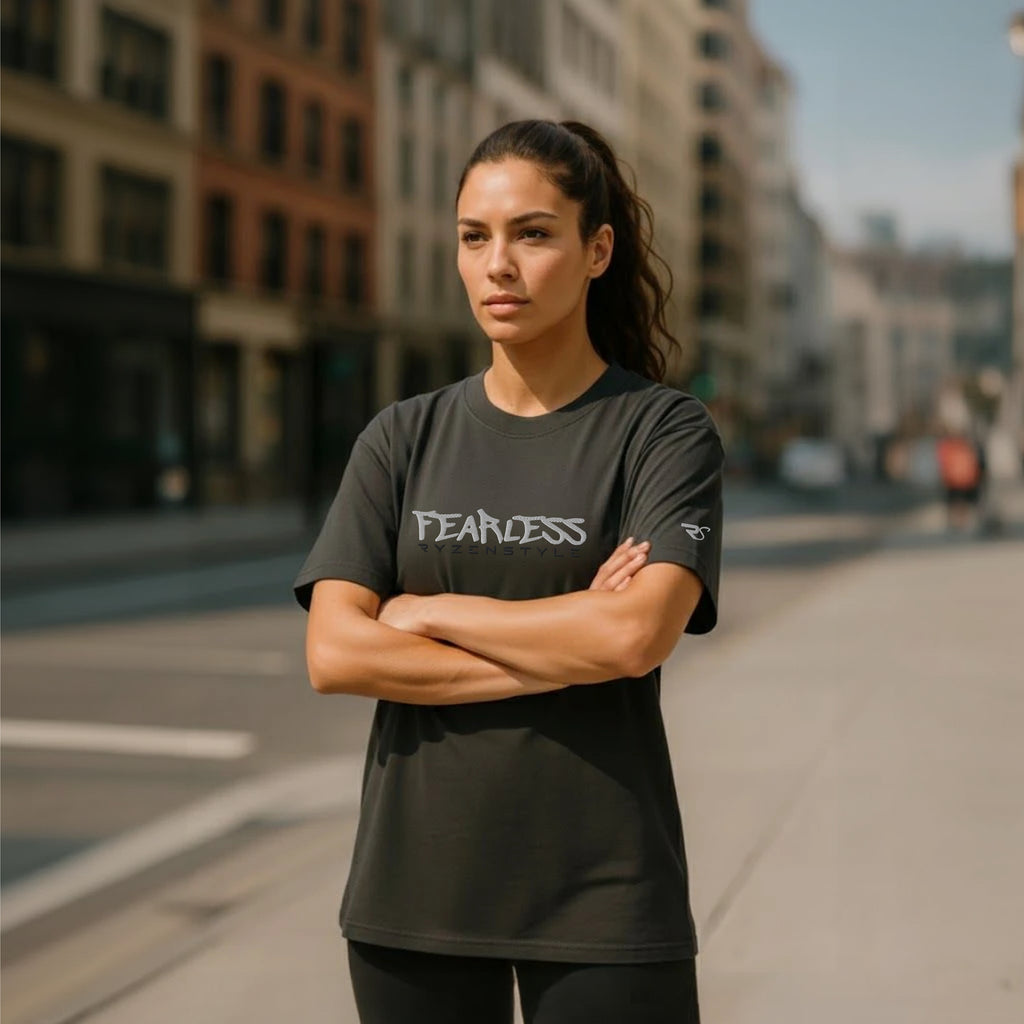 T-SHIRT OVERSIZE ‘FEARLESS’