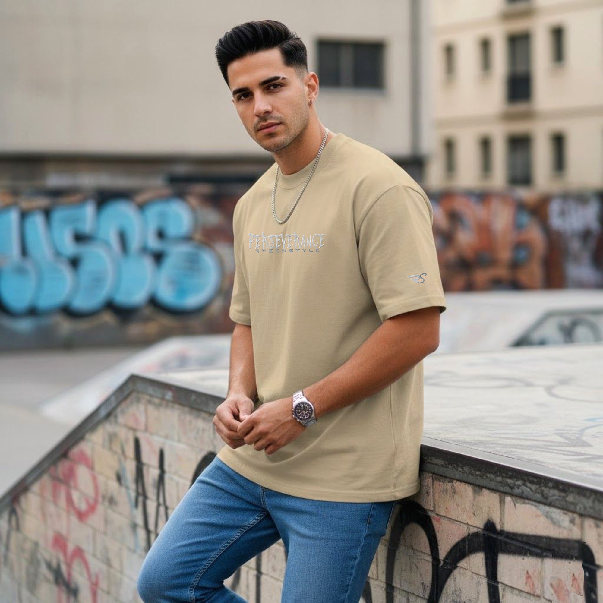 OVERSIZE T-SHIRT 'PERSEVERANCE' 