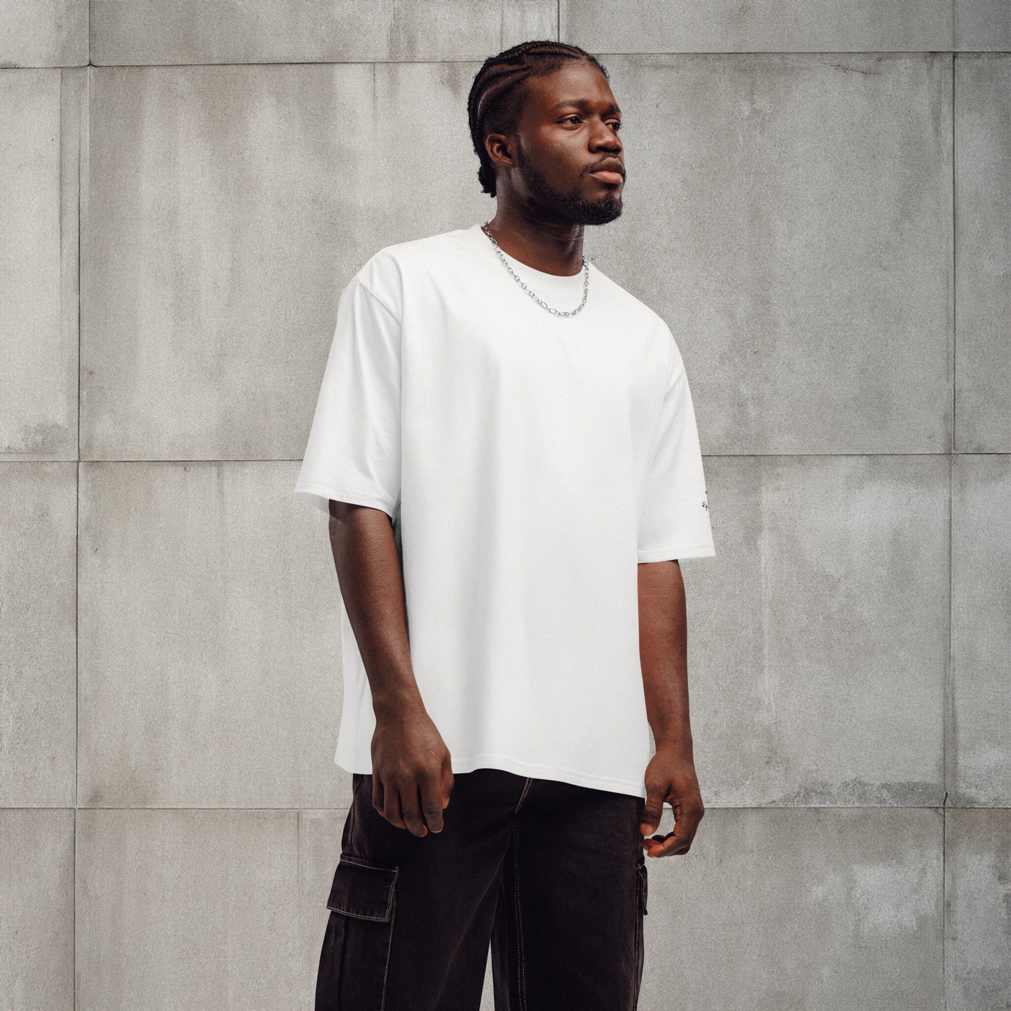 T-SHIRT OVERSIZE 'RISE AND THRIVE'