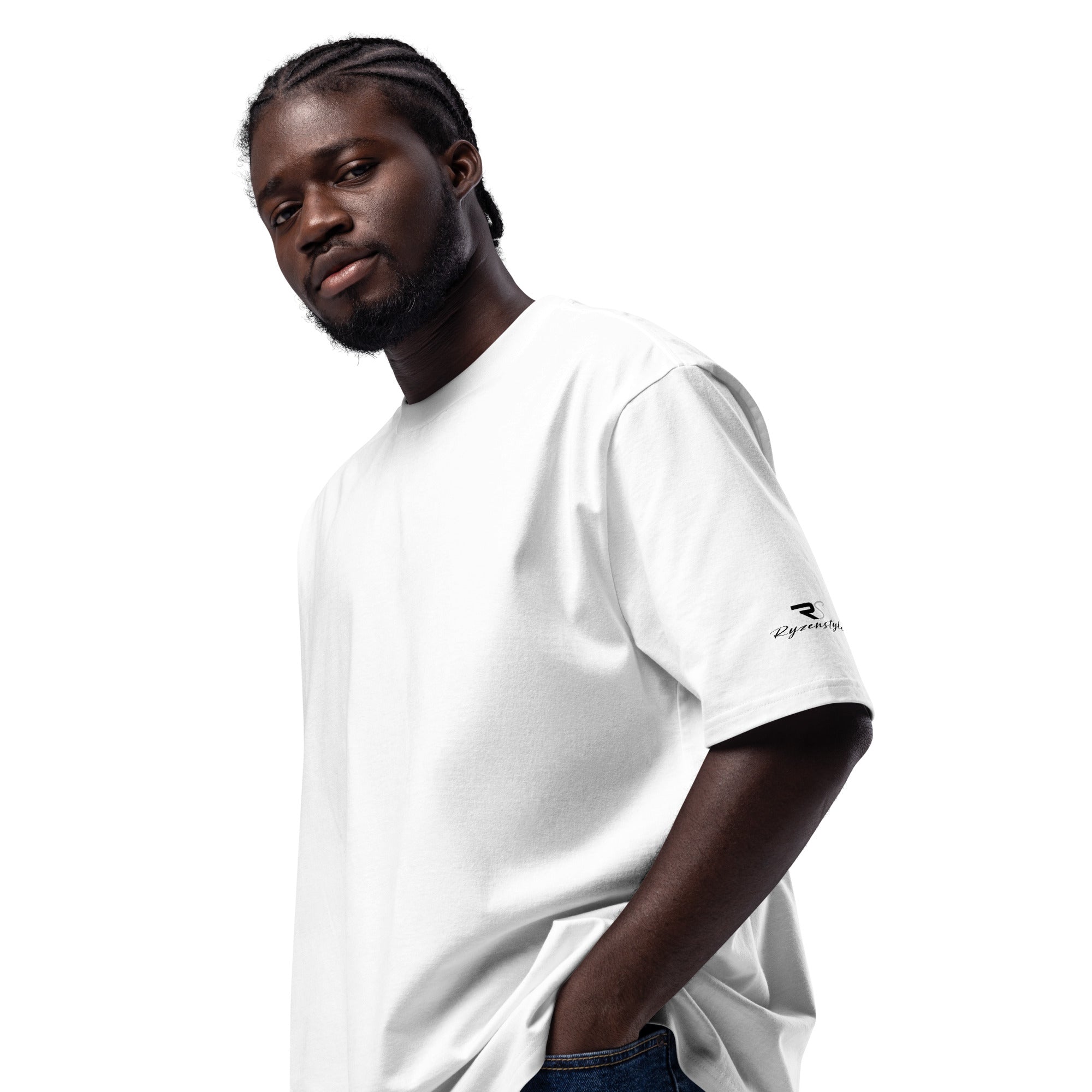 T-SHIRT OVERSIZE 'RISE AND THRIVE'