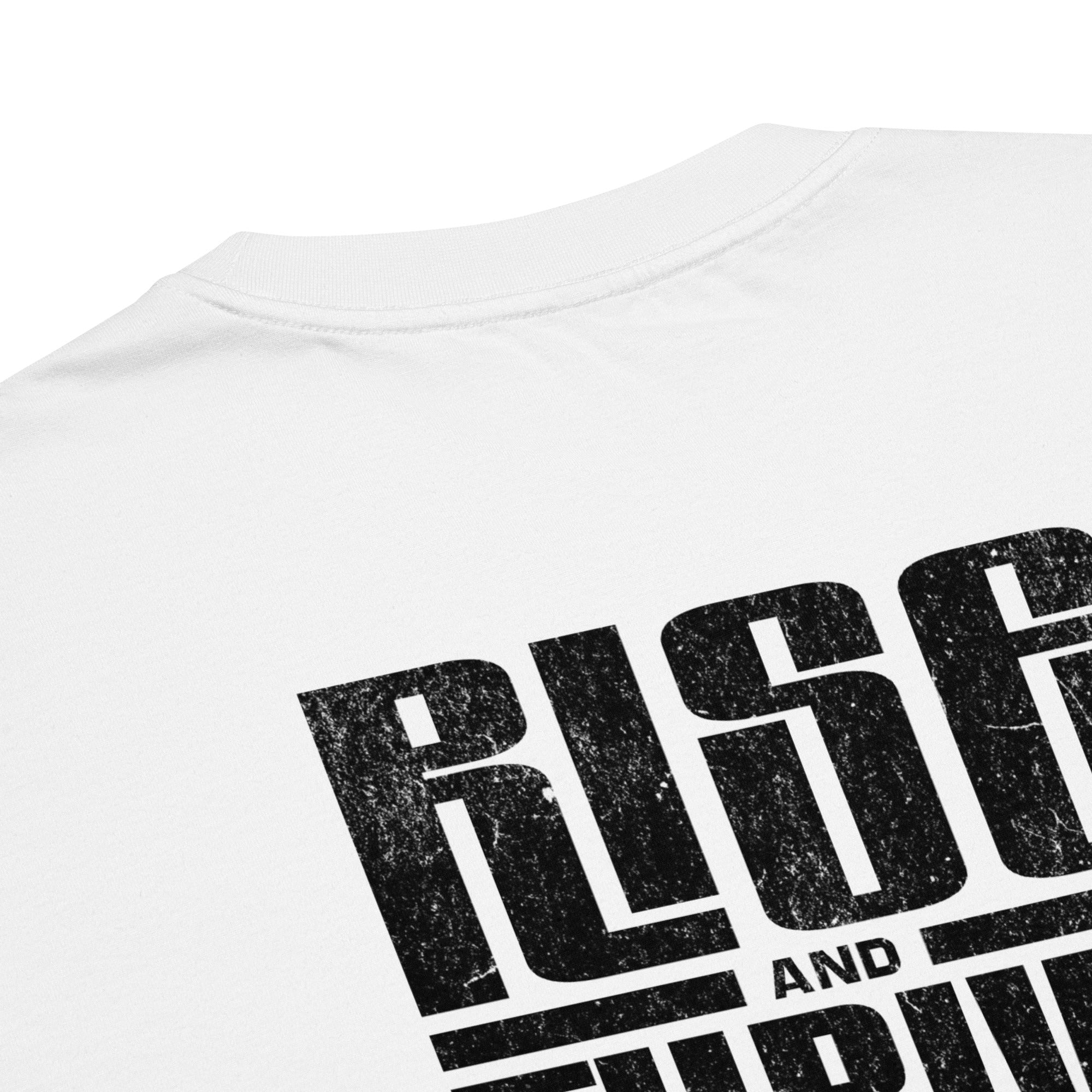 T-SHIRT OVERSIZE 'RISE AND THRIVE'
