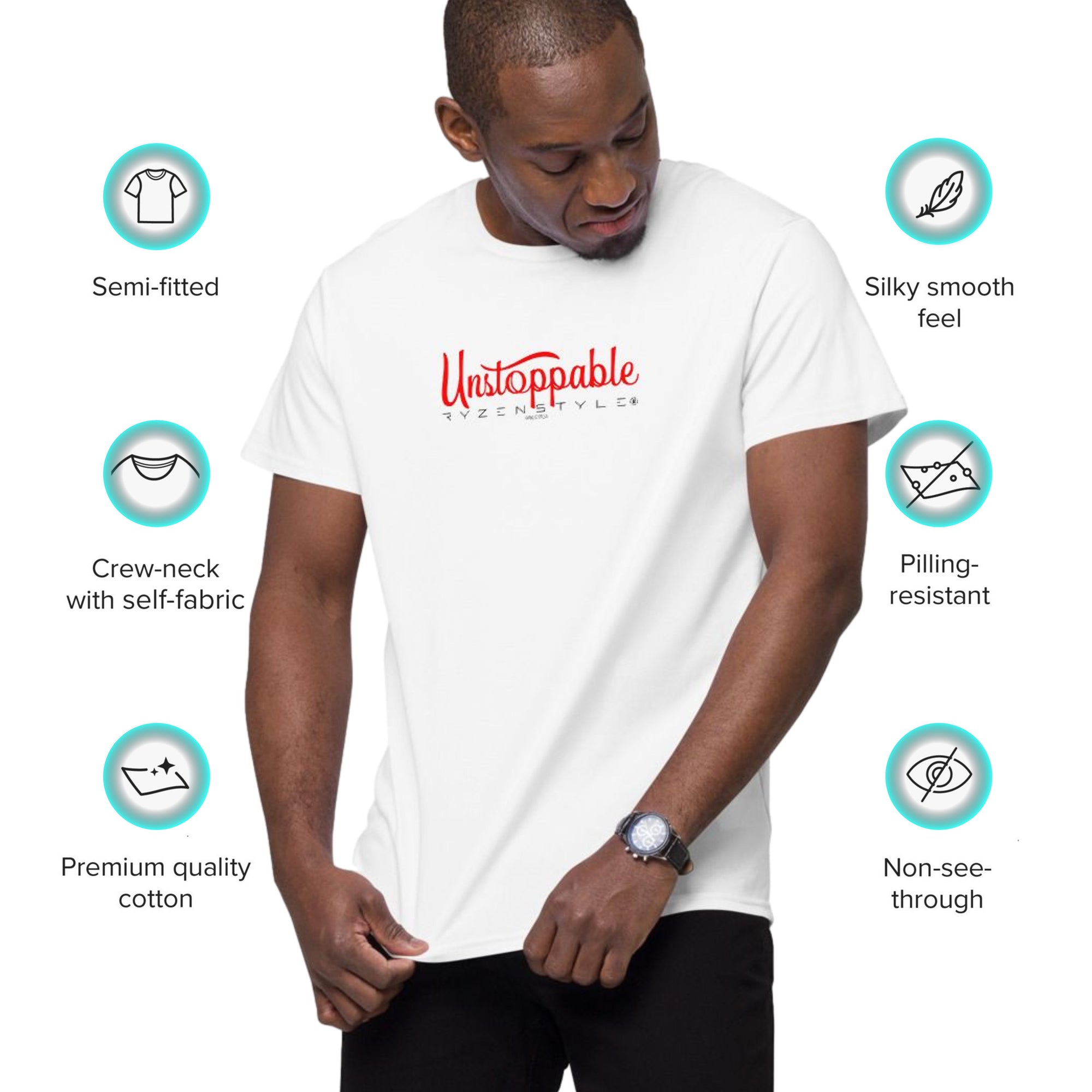 T-SHIRT PREMIUM ‘UNSTOPPABLE’