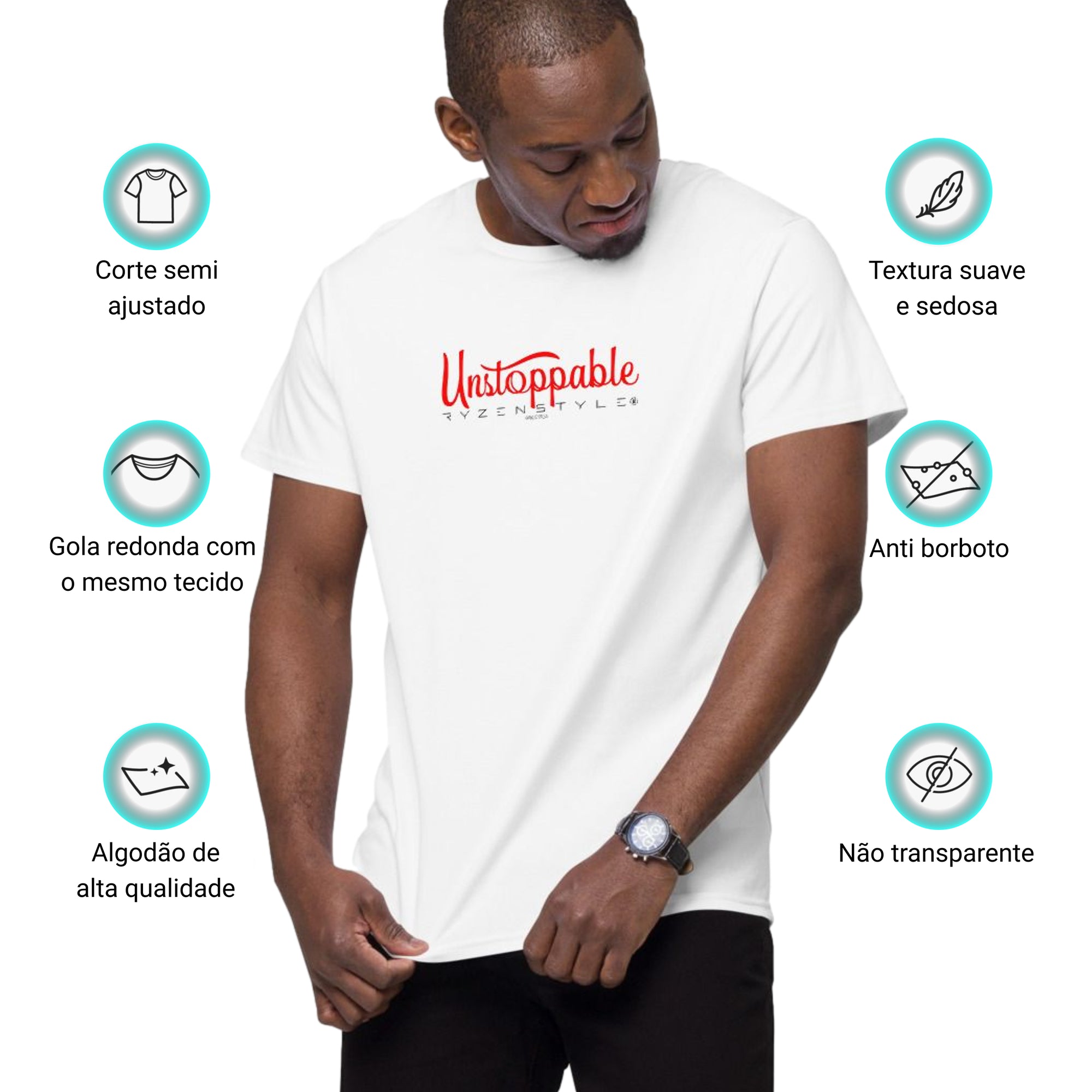 T-SHIRT PREMIUM ‘UNSTOPPABLE’
