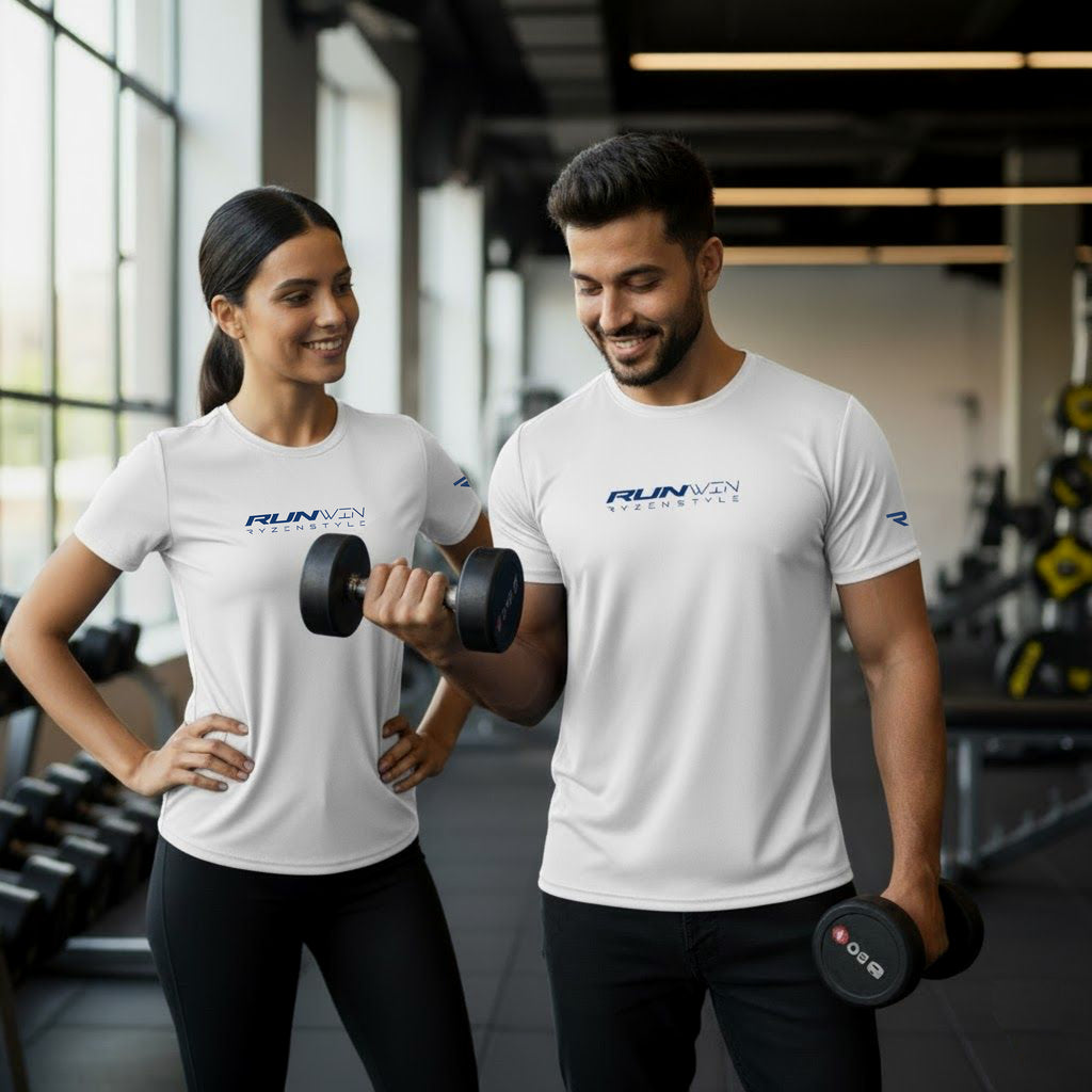 SPORTS T-SHIRT UNISEX 'RUN WIN'  