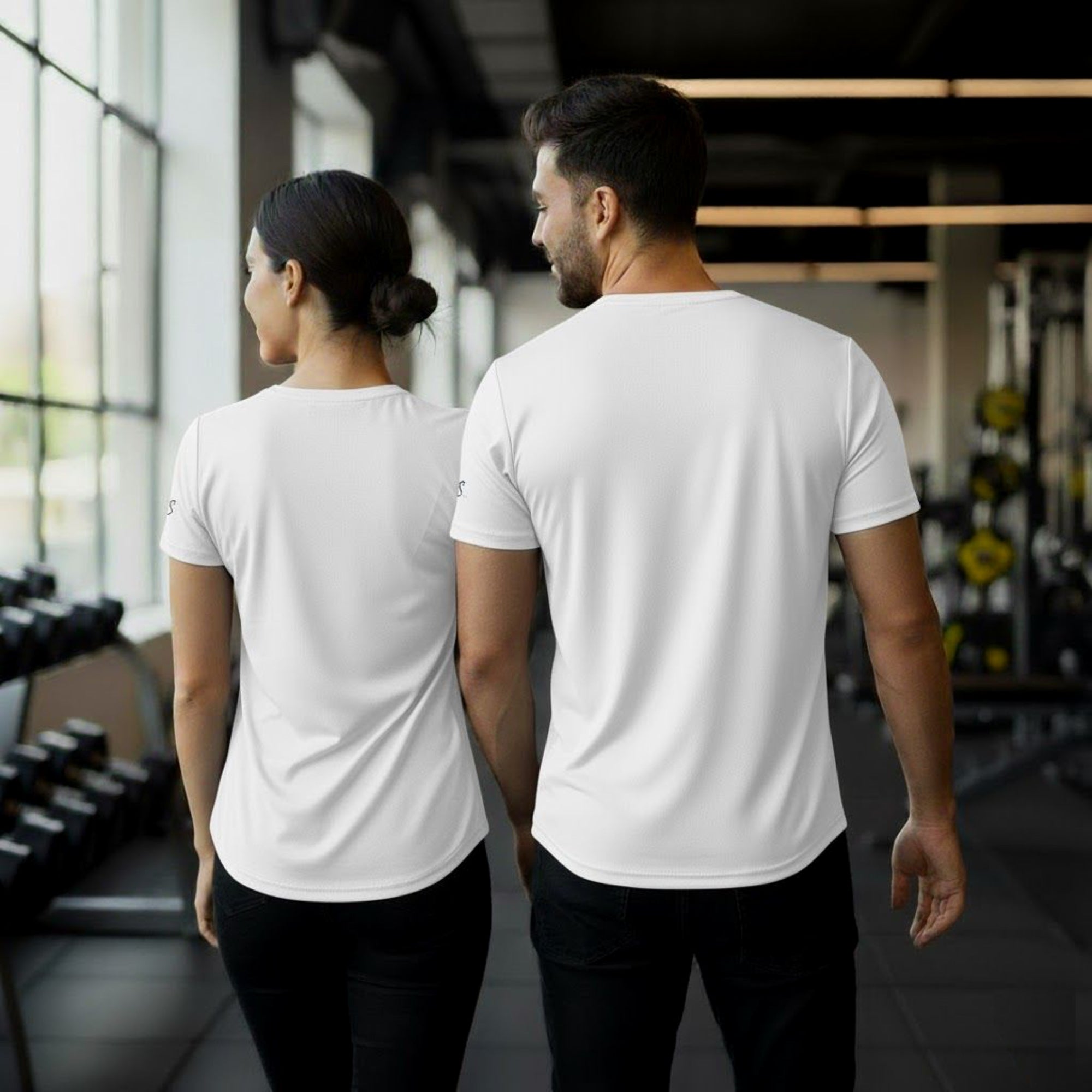 T-SHIRT SPORT UNISEXO ‘RUN WIN'