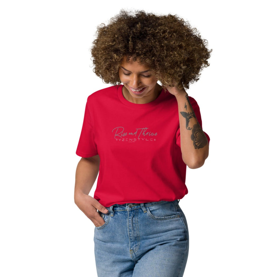 T-SHIRT ‘RISE AND THRIVE’