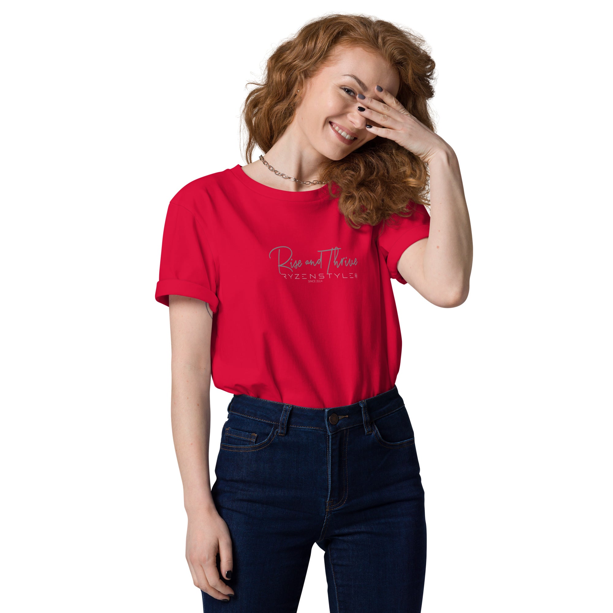 T-SHIRT ‘RISE AND THRIVE’