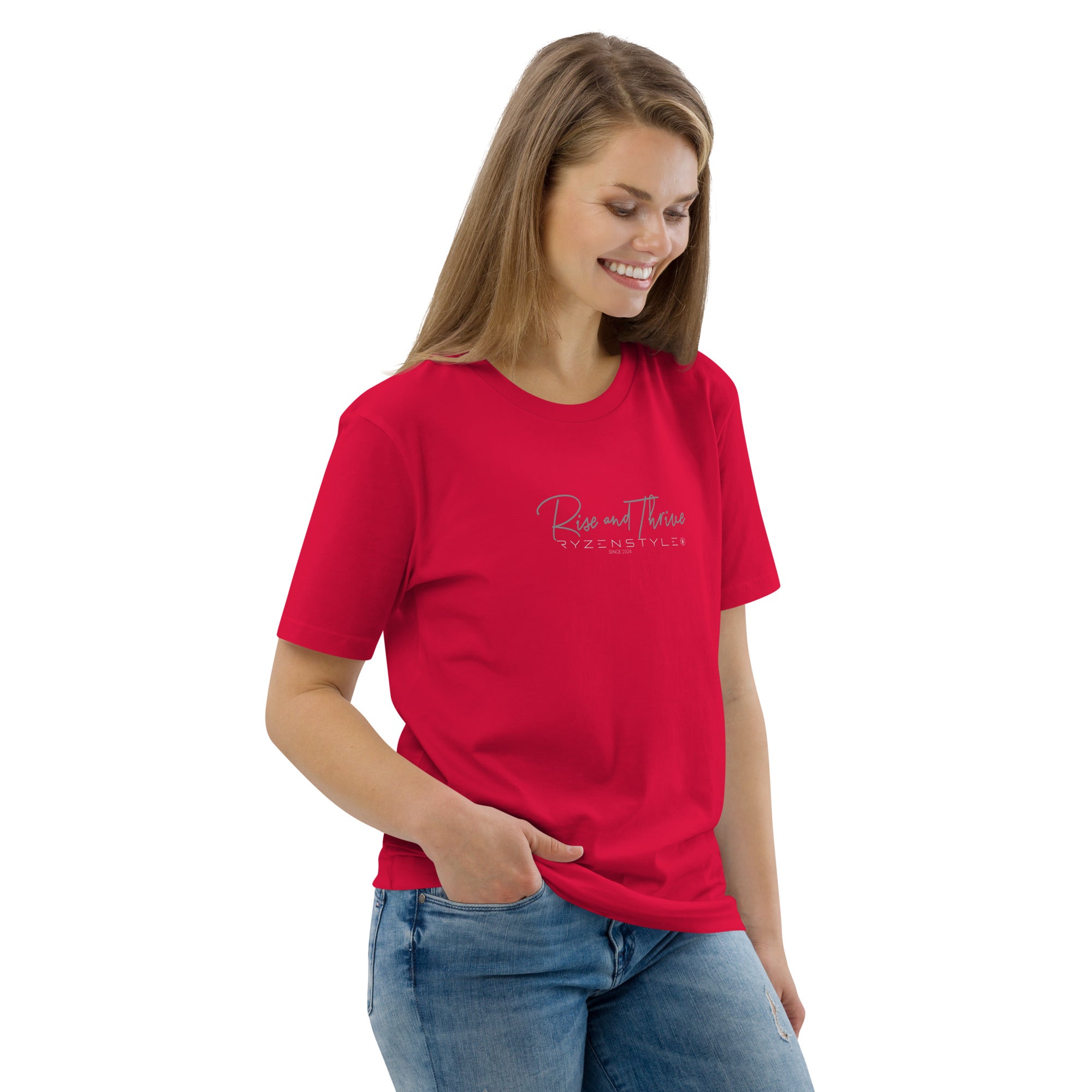 T-SHIRT ‘RISE AND THRIVE’