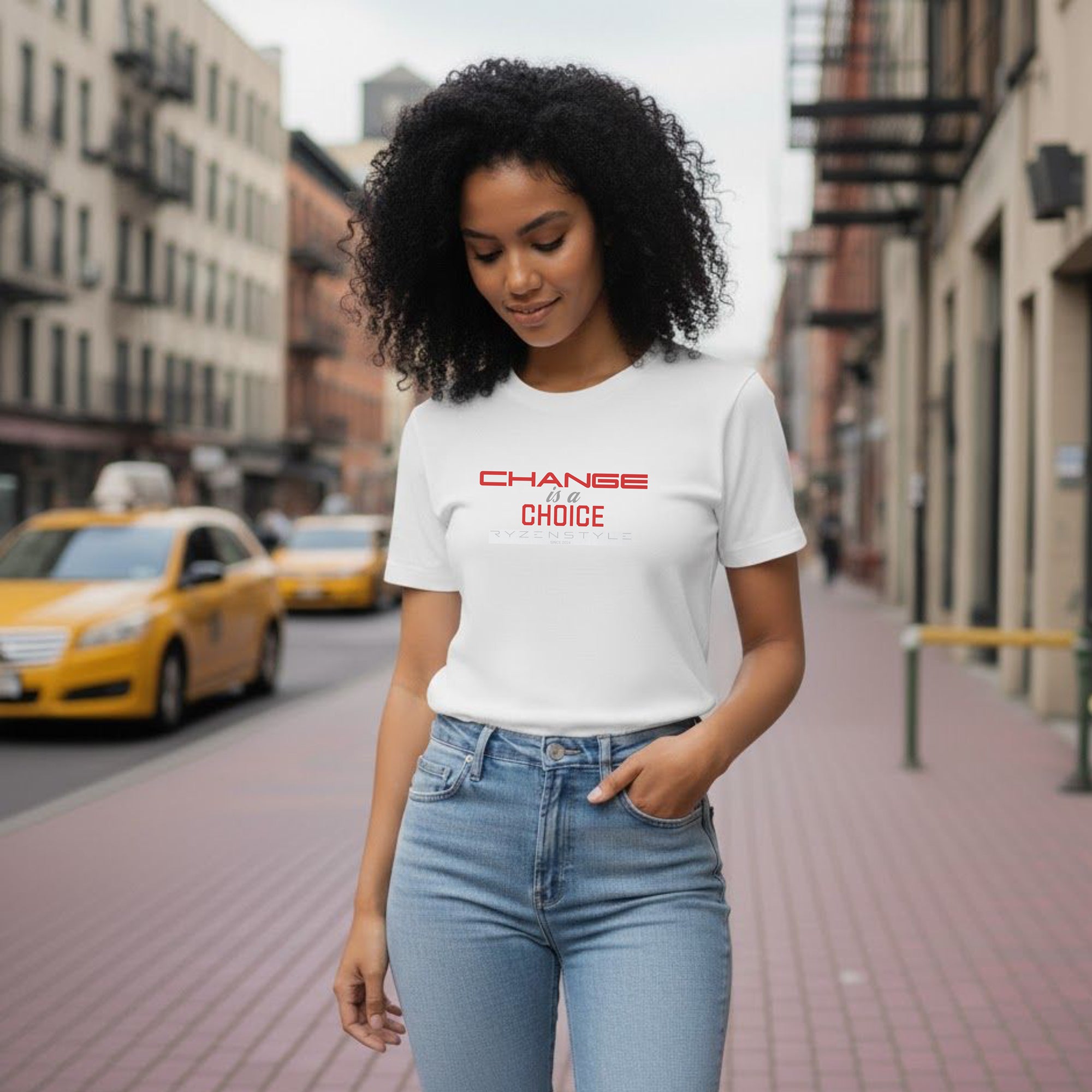 T-SHIRT 'CHANGE IS A CHOICE'