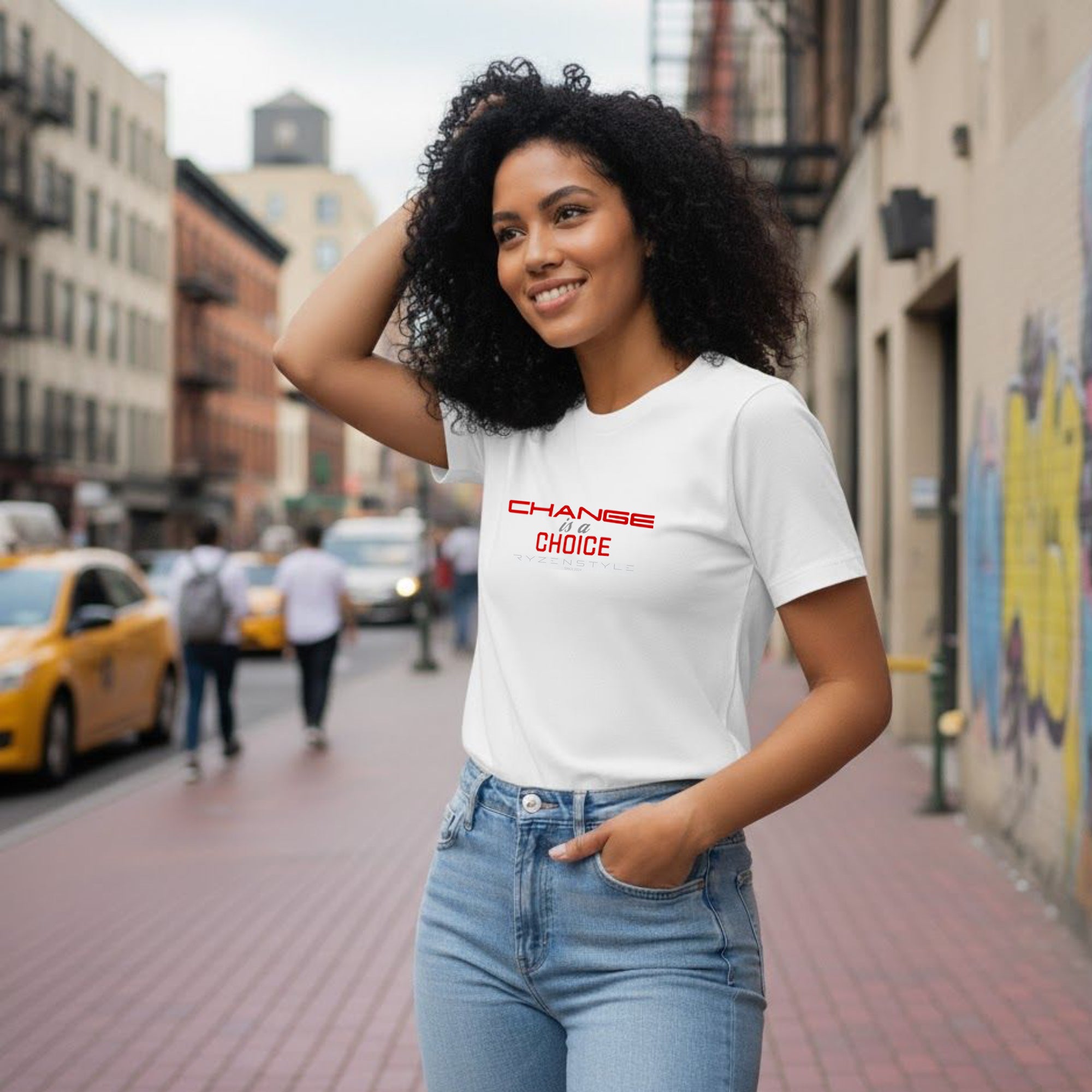 T-SHIRT 'CHANGE IS A CHOICE'