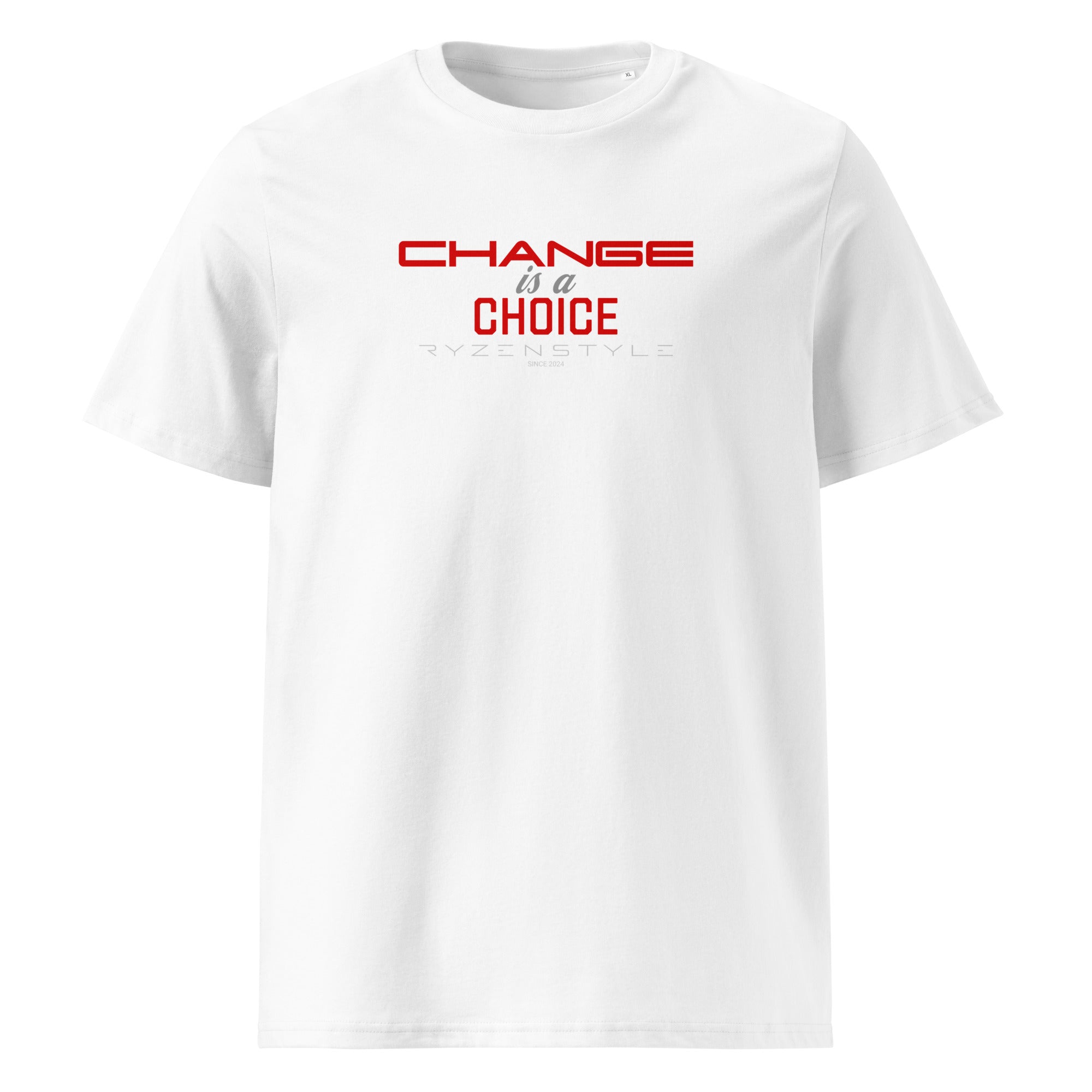T-SHIRT 'CHANGE IS A CHOICE'