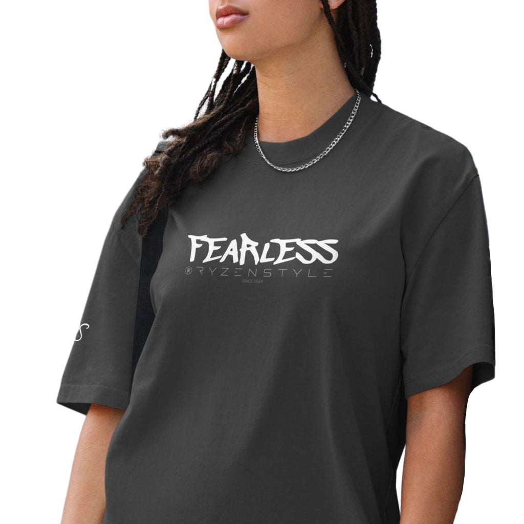 T-SHIRT OVERSIZE ‘FEARLESS'