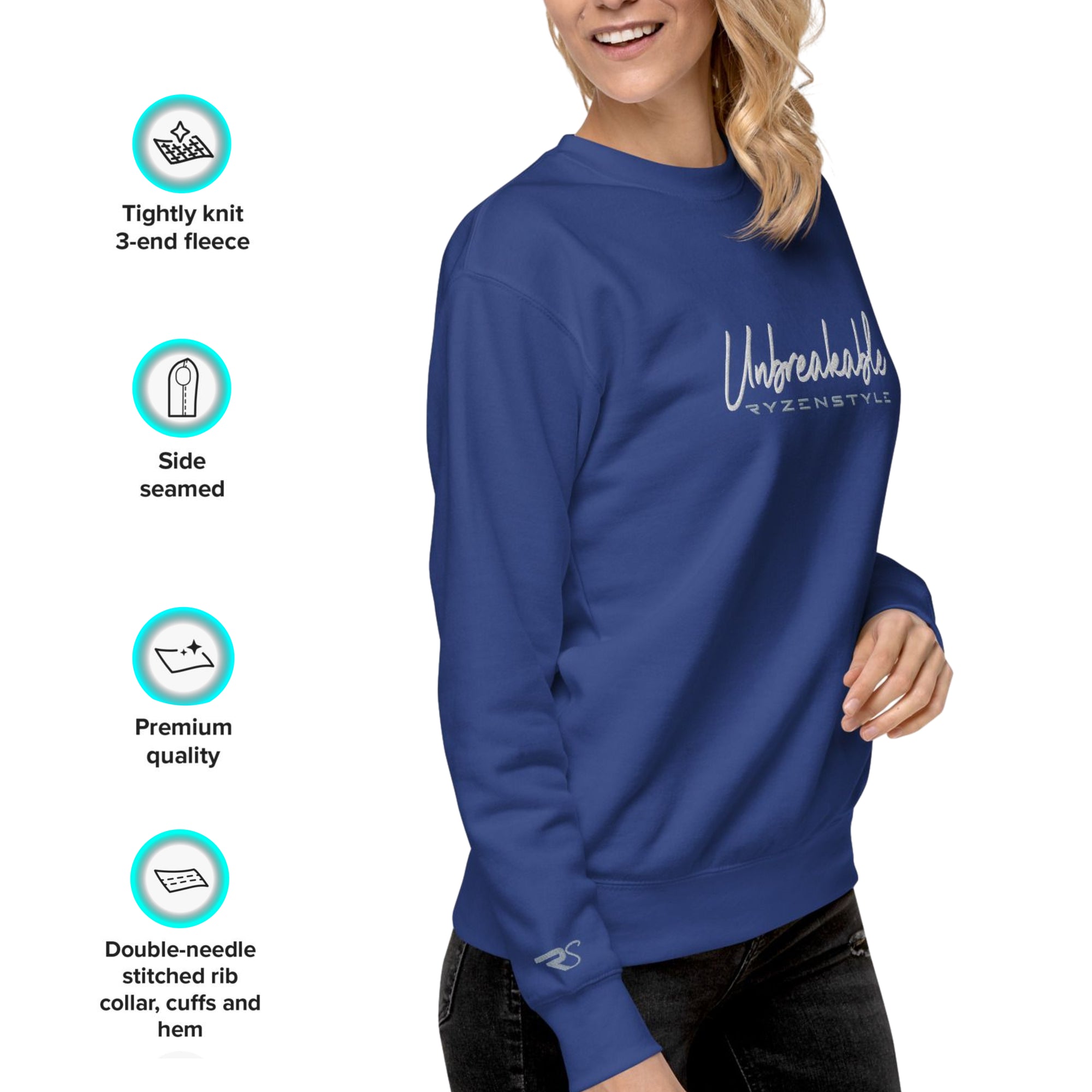SWEATSHIRT PREMIUM ‘UNBREAKABLE’