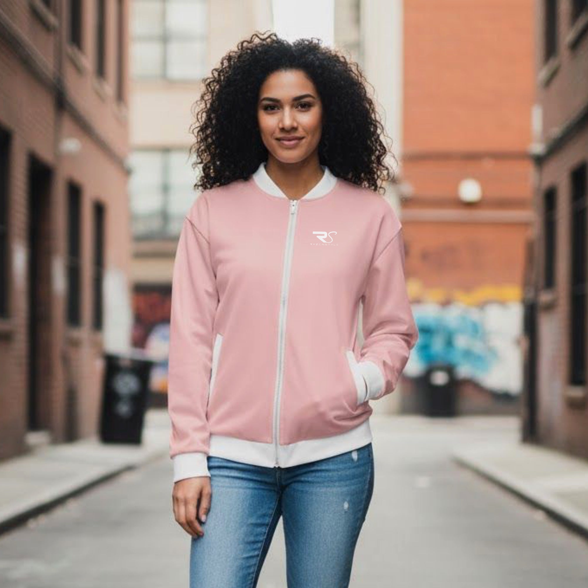 BOMBER JACKET 'STAY STRONG' 