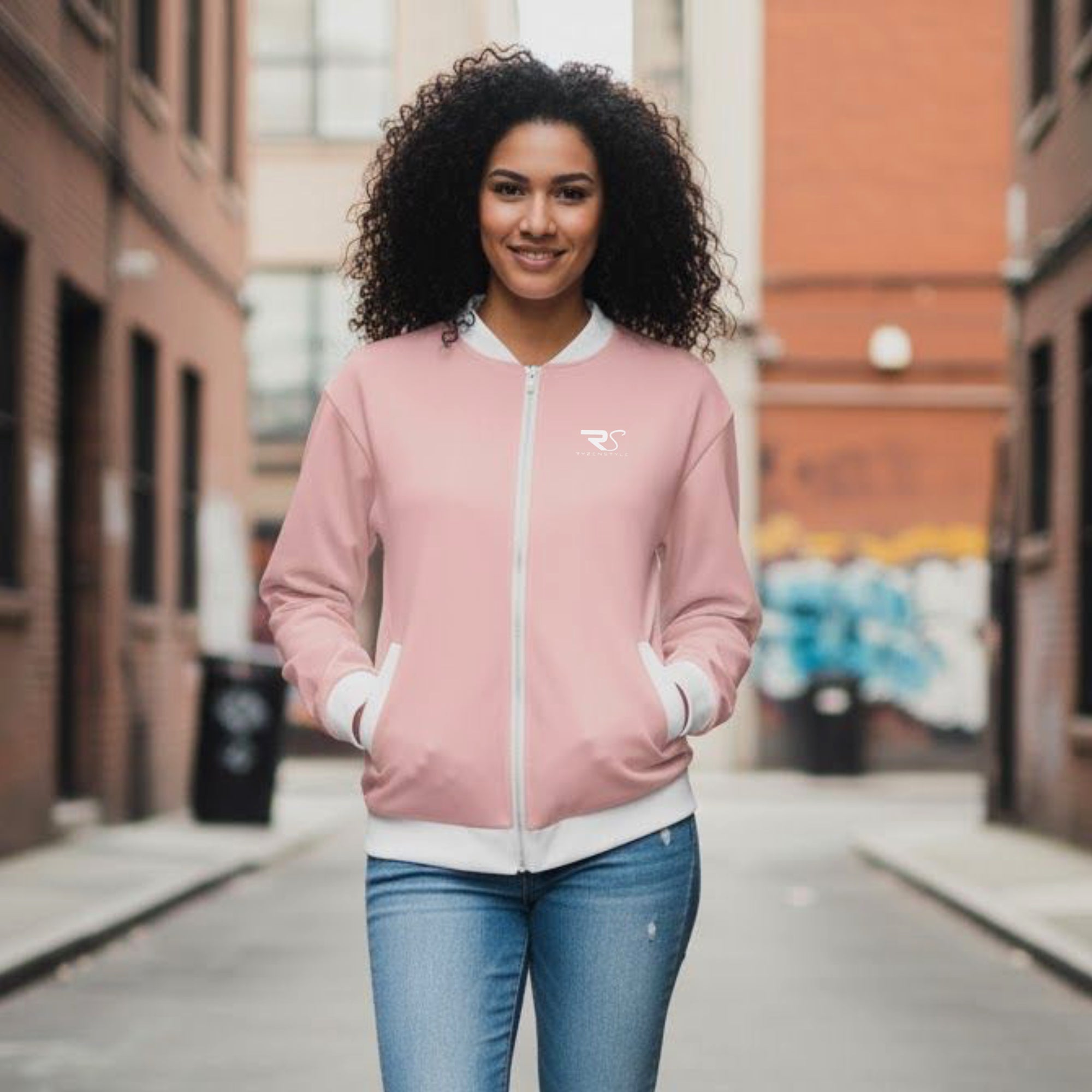 BOMBER JACKET 'STAY STRONG' 