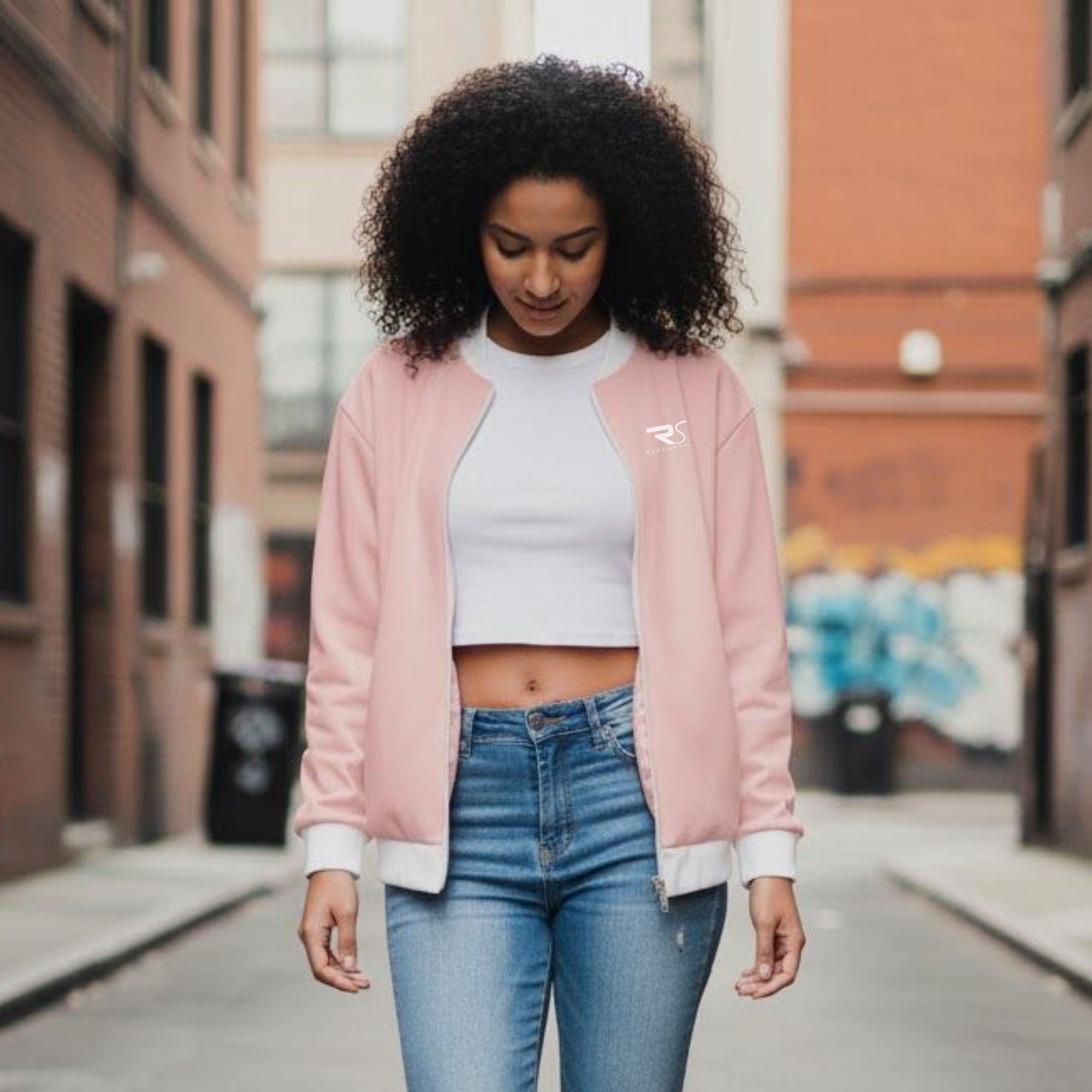 BOMBER JACKET 'STAY STRONG' 