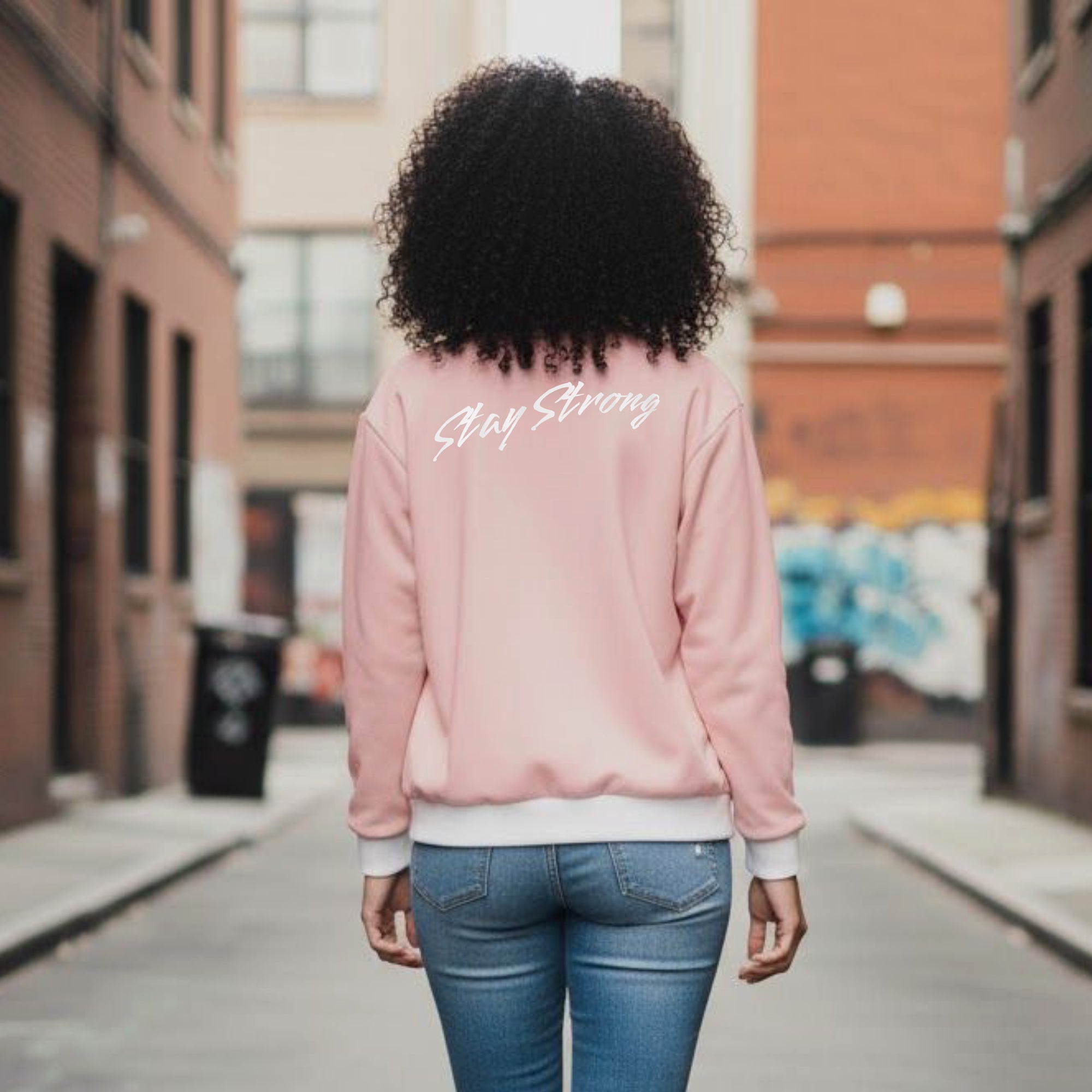 BOMBER JACKET 'STAY STRONG' 