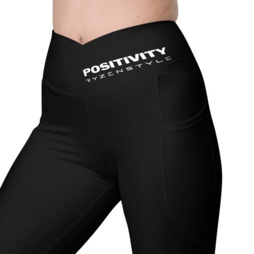 LEGGINGS CROSSOVER 'POSITIVITY'