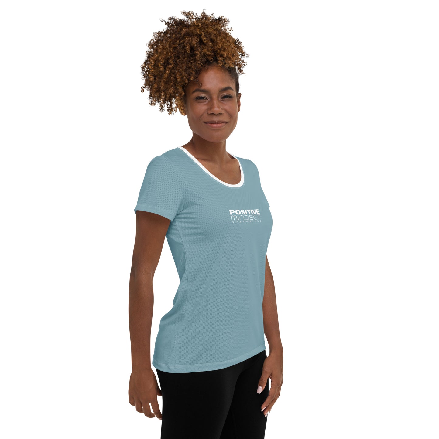 'POSITIVE MINDSET' SPORTS T-SHIRT