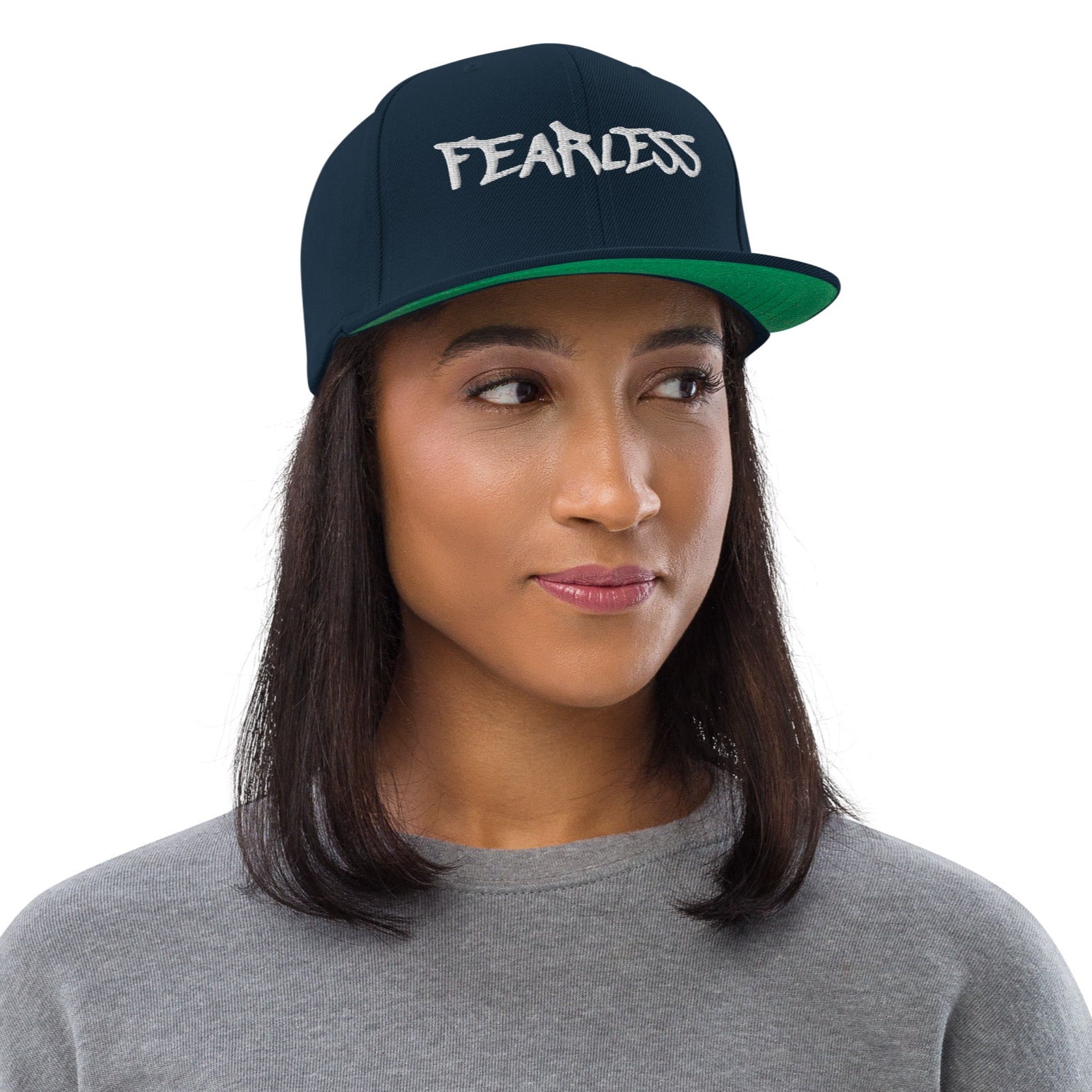 BONÉ SNAPBACK ‘FEARLESS’ 3D