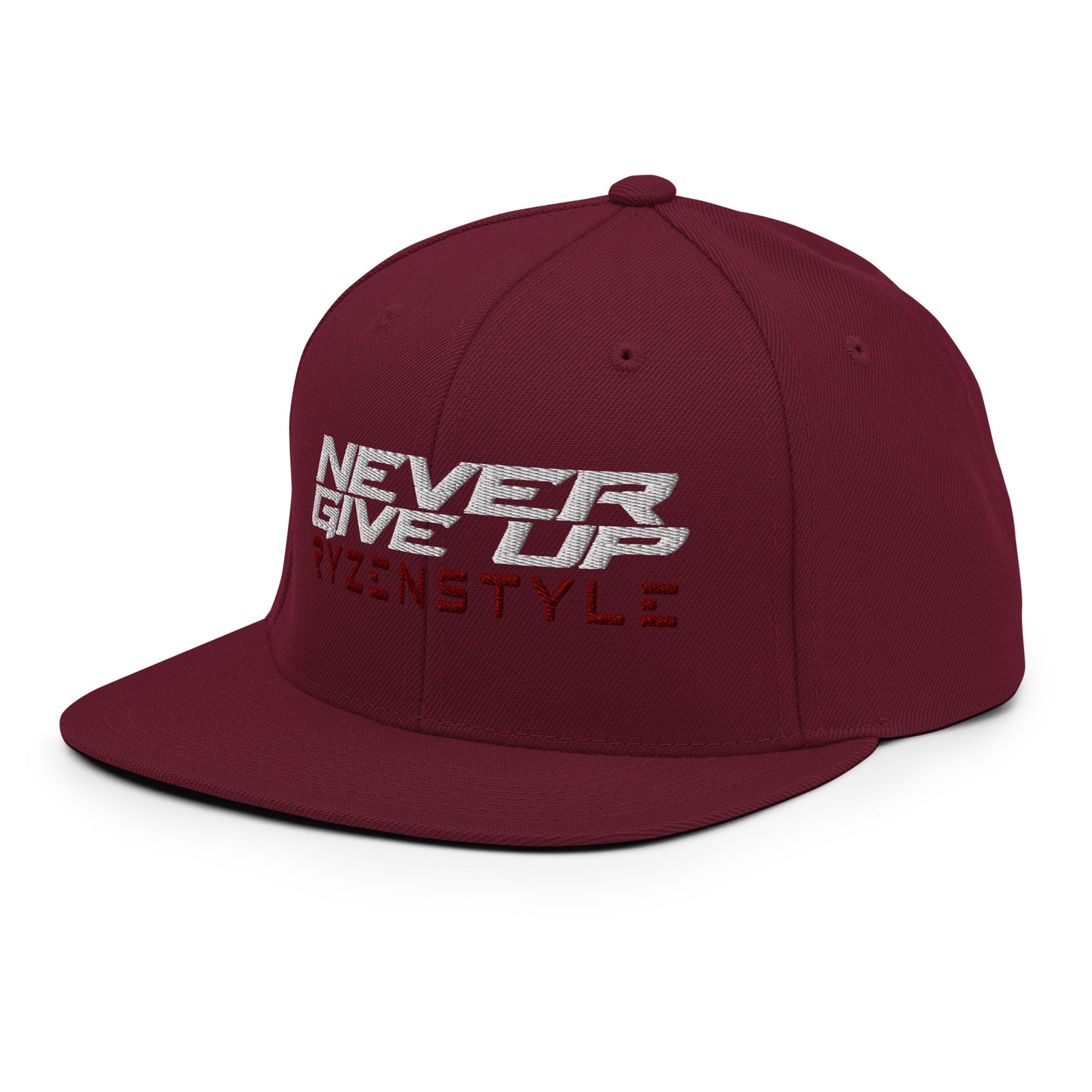 BONÉ SNAPBACK ‘NEVER GIVE UP’