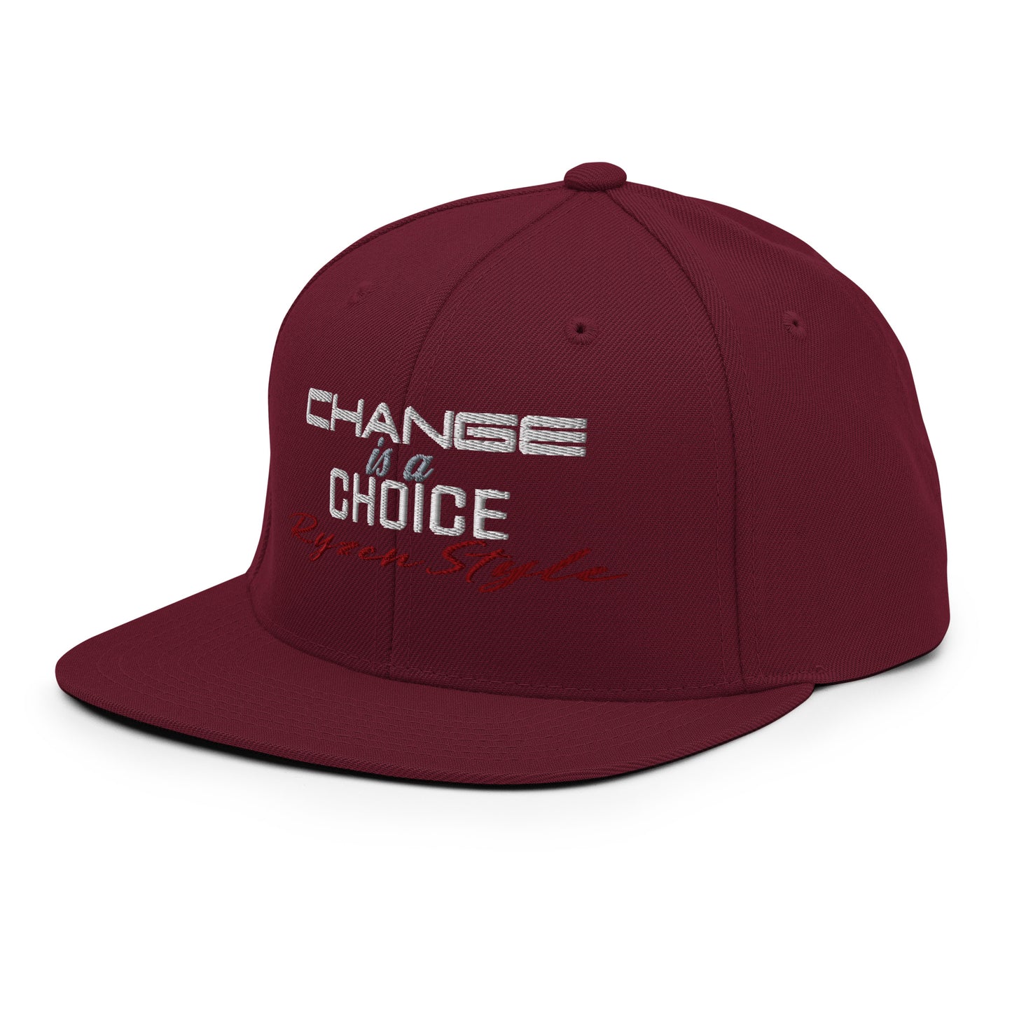BONÉ SNAPBACK ‘CHANGE IS A CHOICE’